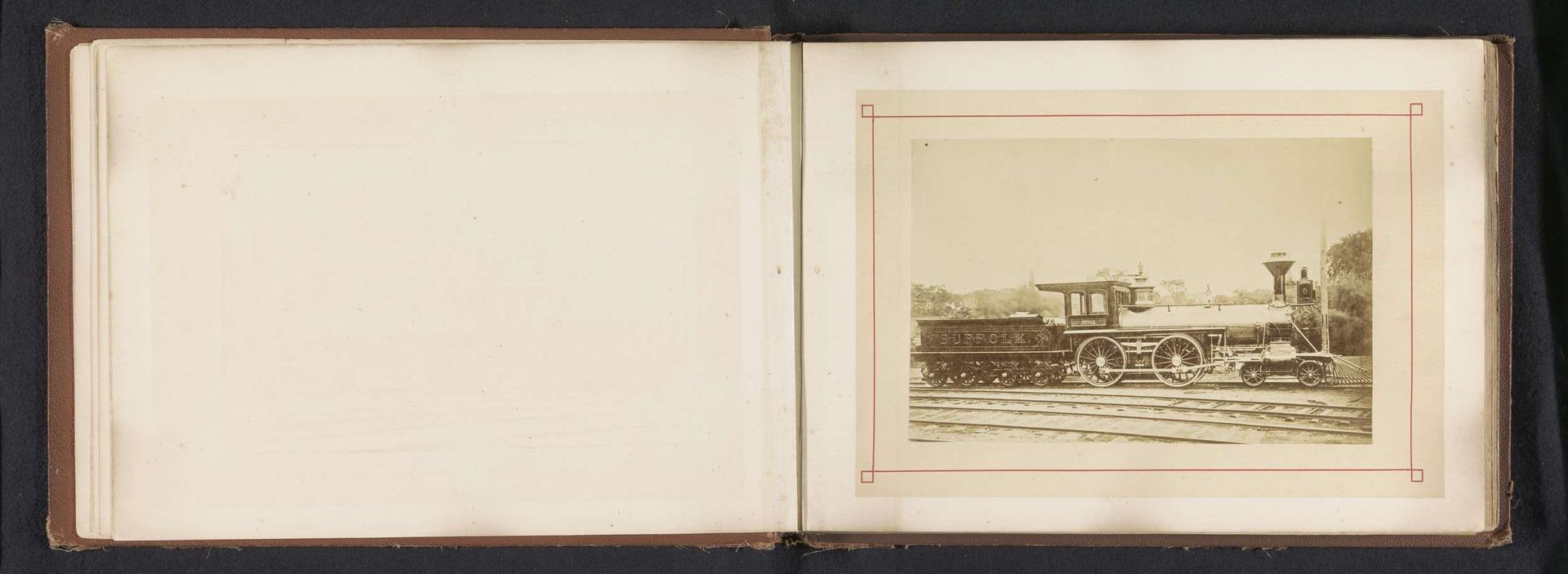 Stoomlocomotief by George Gardner Rockwood