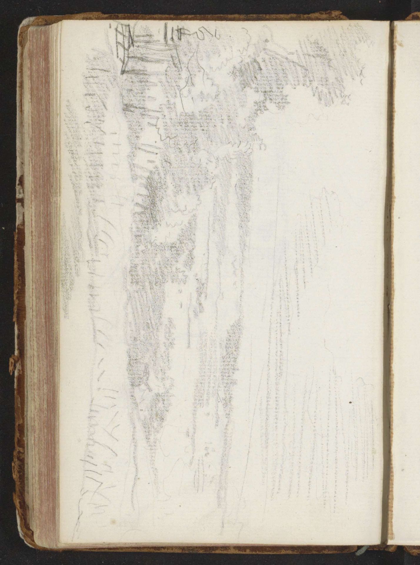 Landschap met bomen en struiken by Jean-Honoré Fragonard