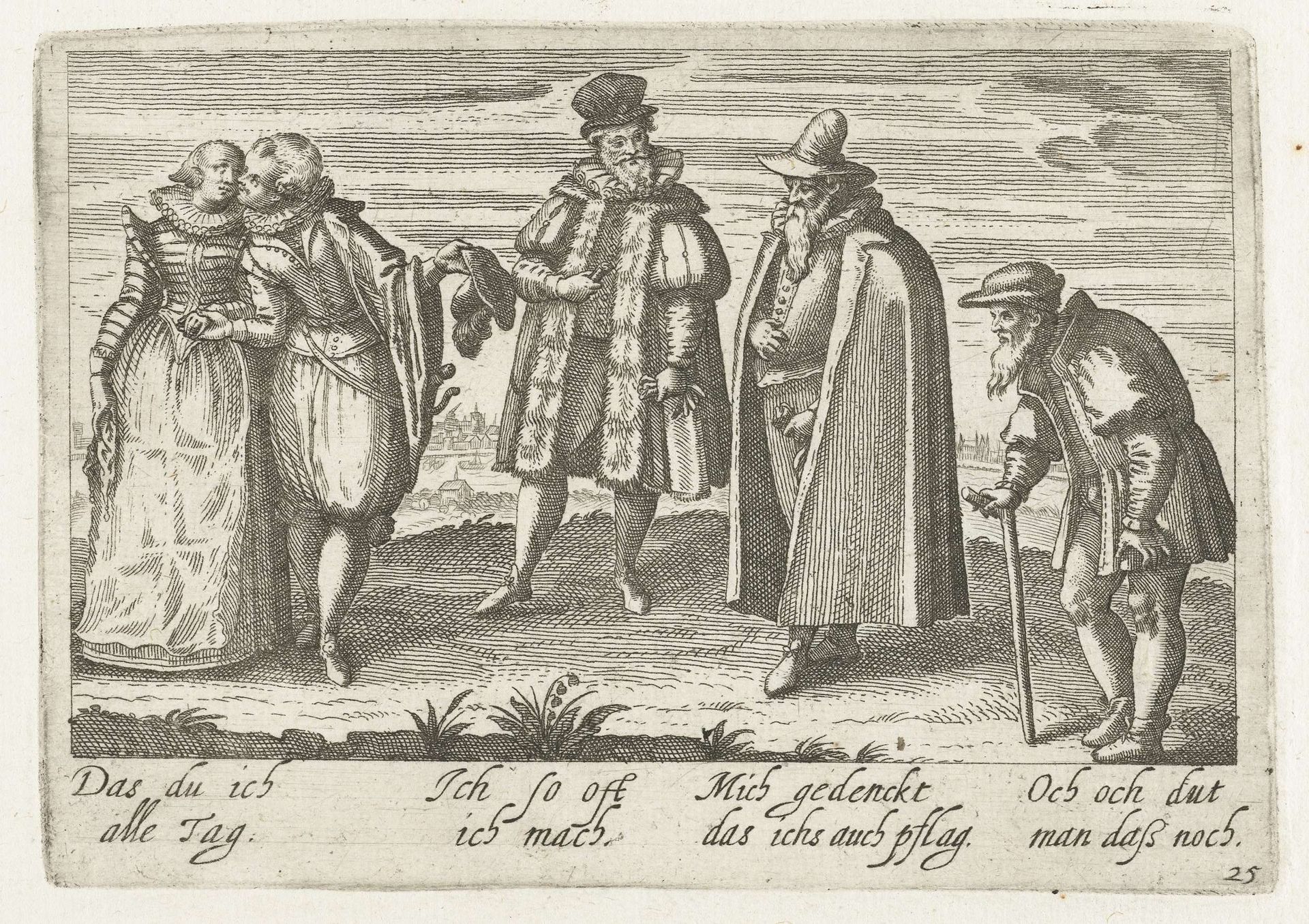 Leeftijden van de man by Jacob van der Heyden