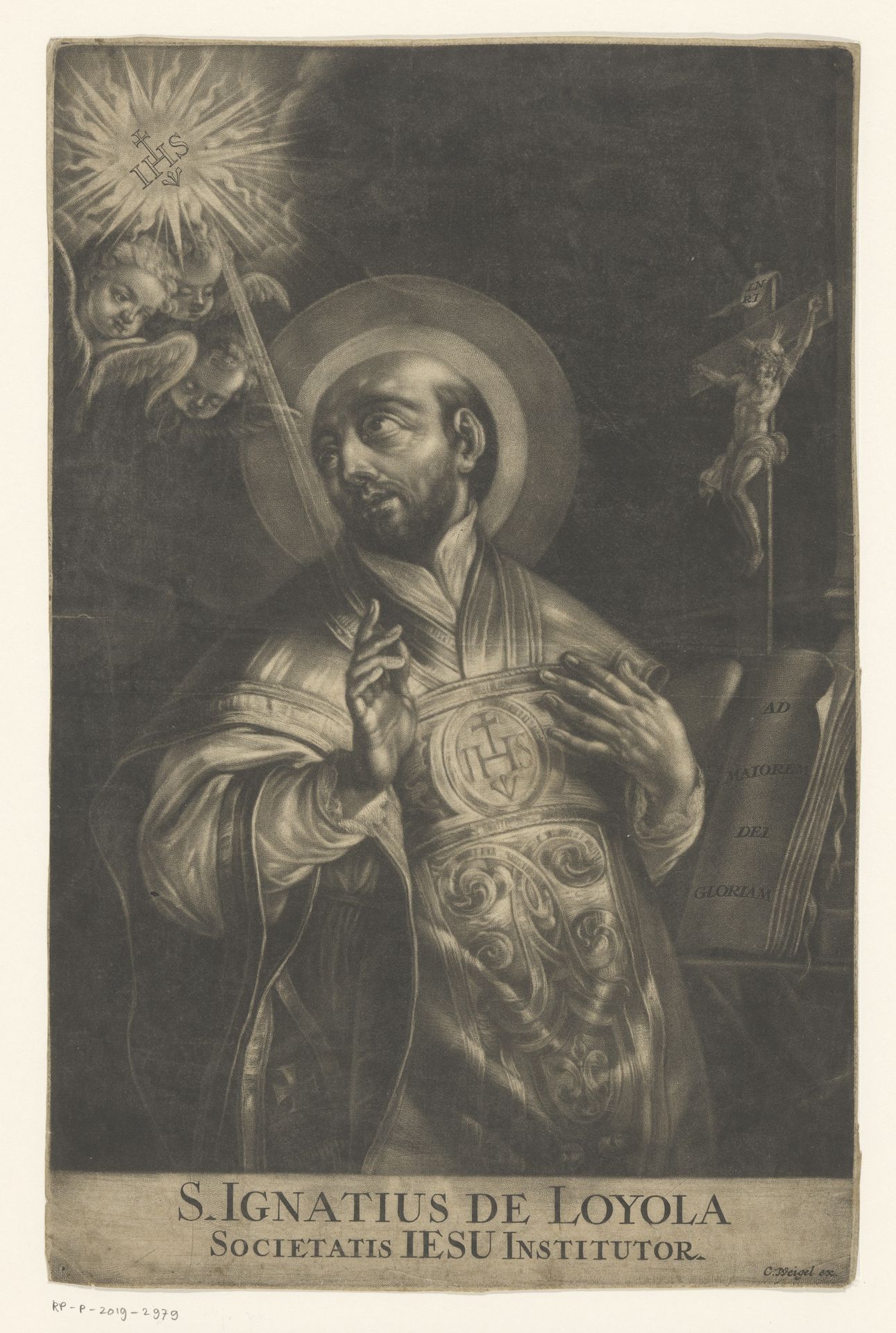 H. Ignatius van Loyola by Anonymous