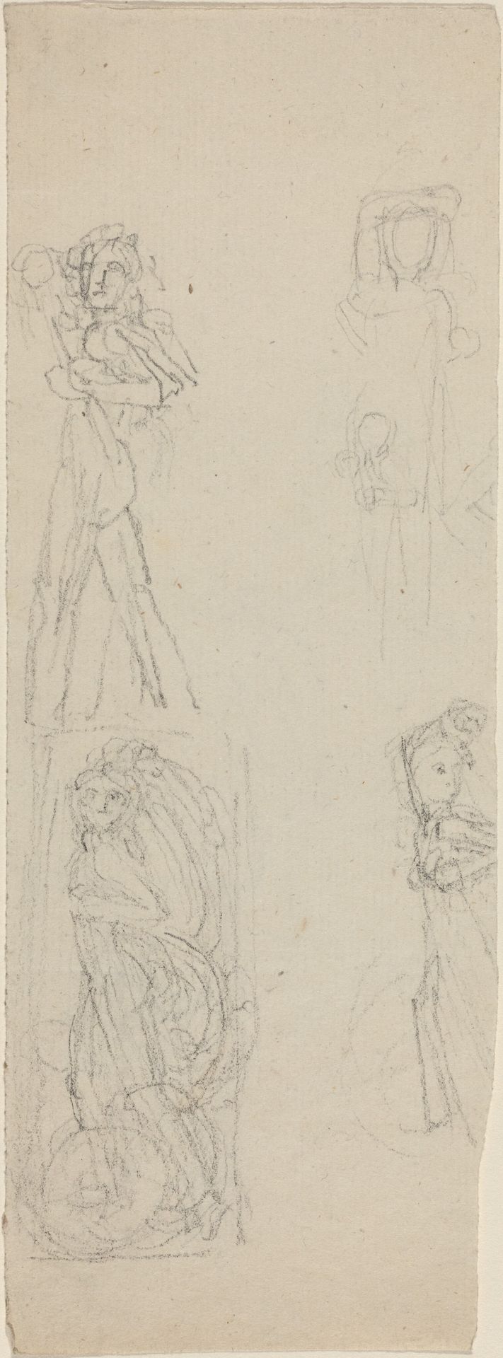 Sheet of Studies [recto and verso] by John Flaxman