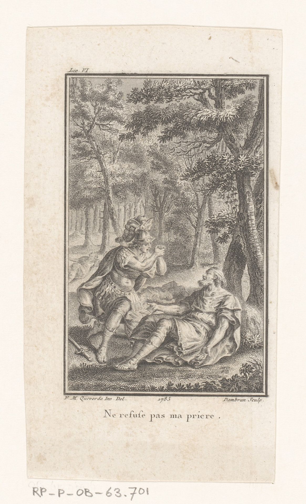 Numa en de stervende Tatius by Jean Dambrun