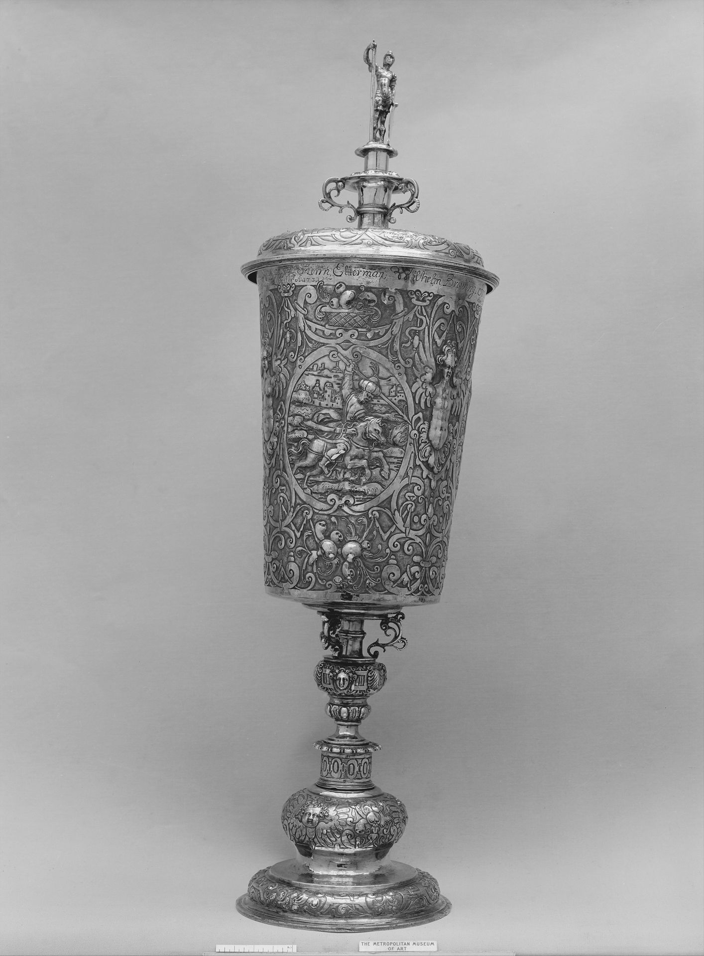 Cup with cover by Hans I Warnberger