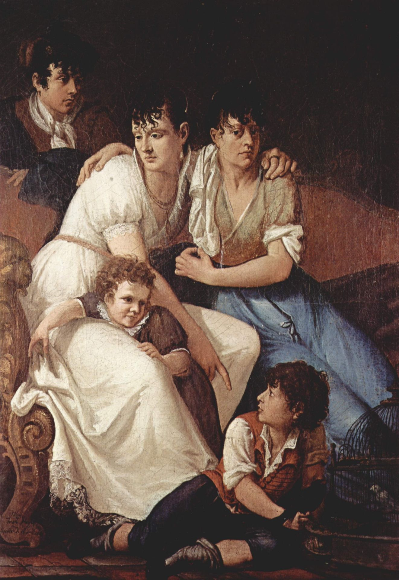 Family portrait by Francesco Hayez