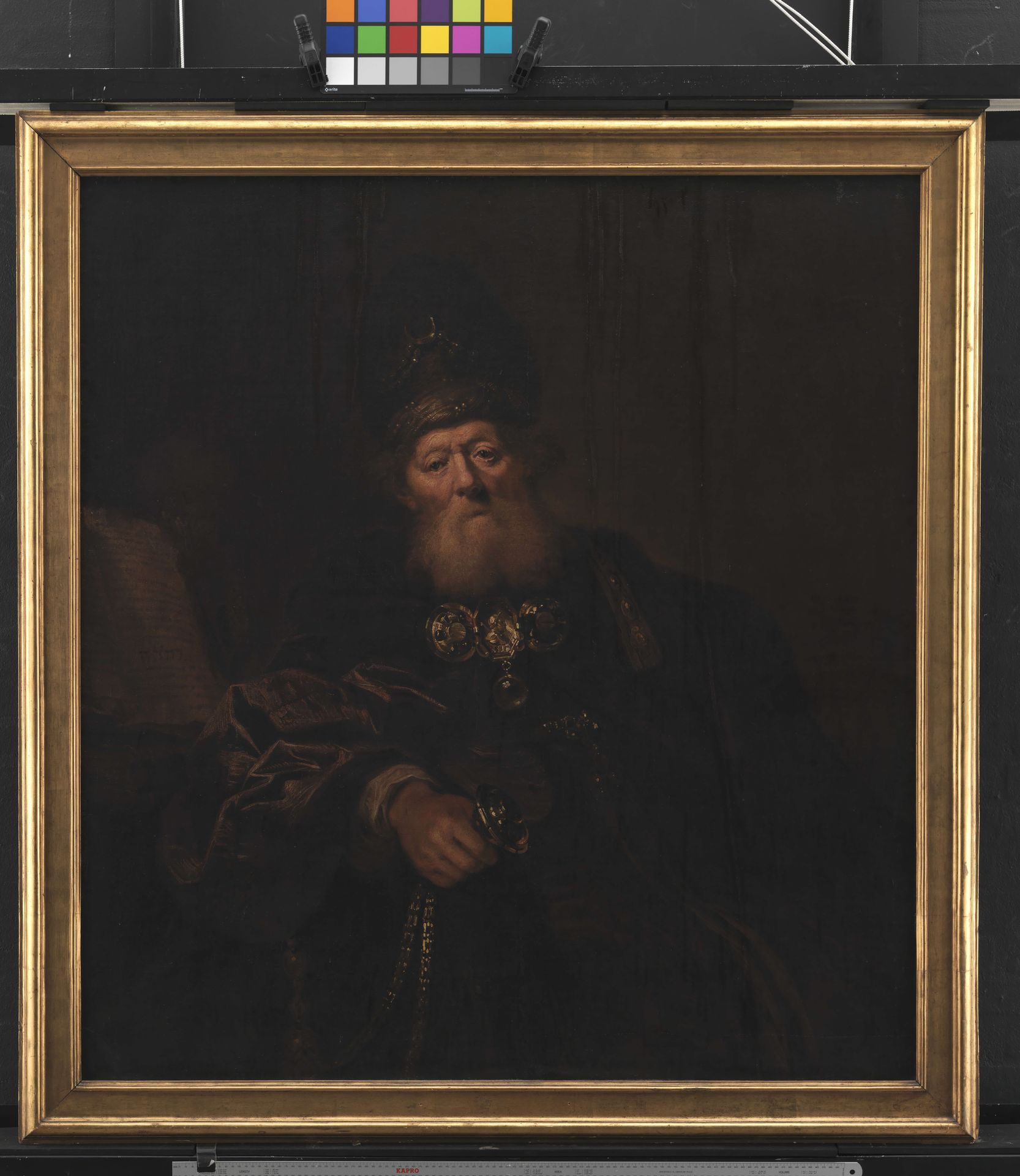 Aron as High Priest by Mander III, Karel van