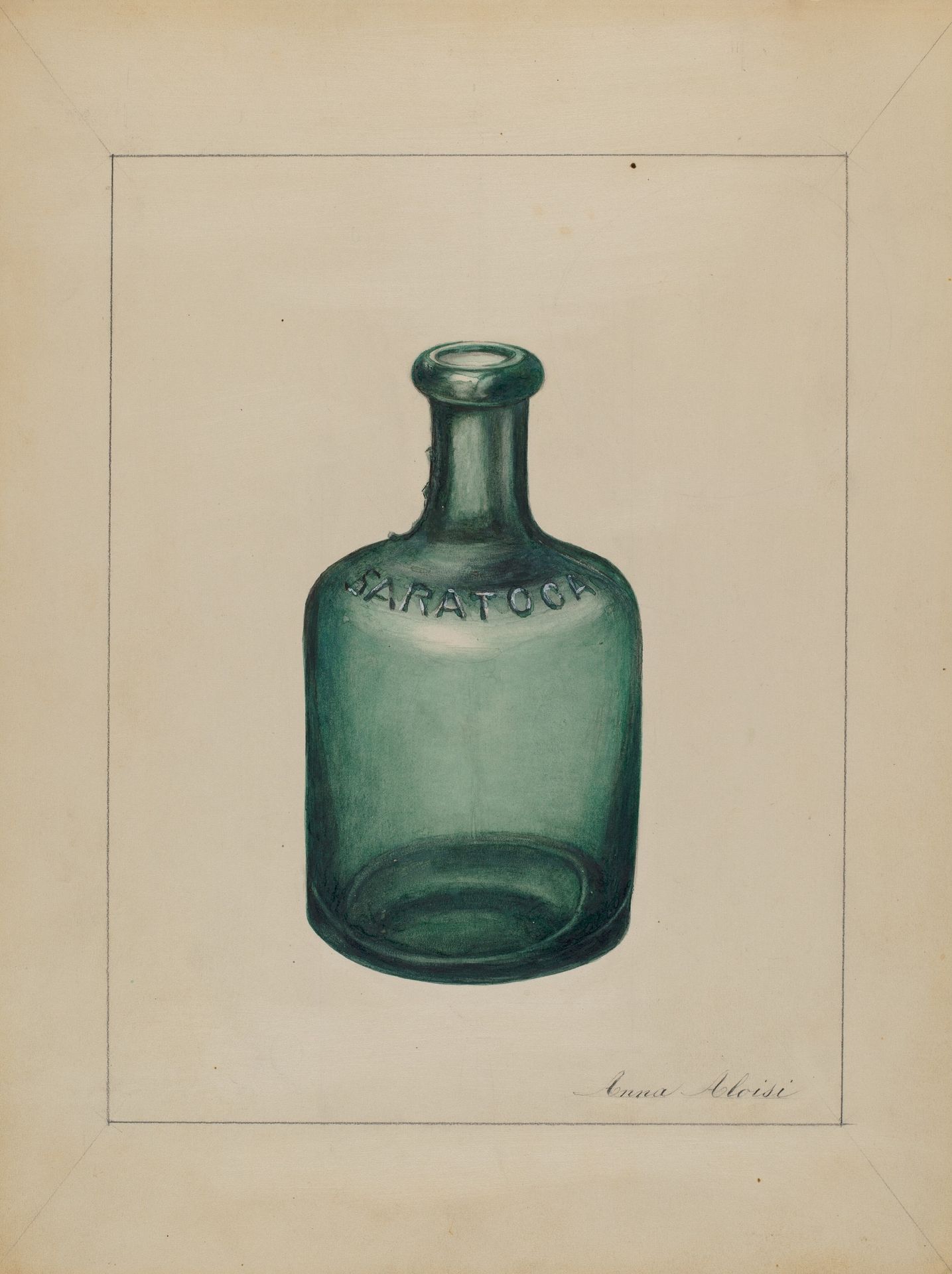 Bottle (For Spring Water) by John Fisk