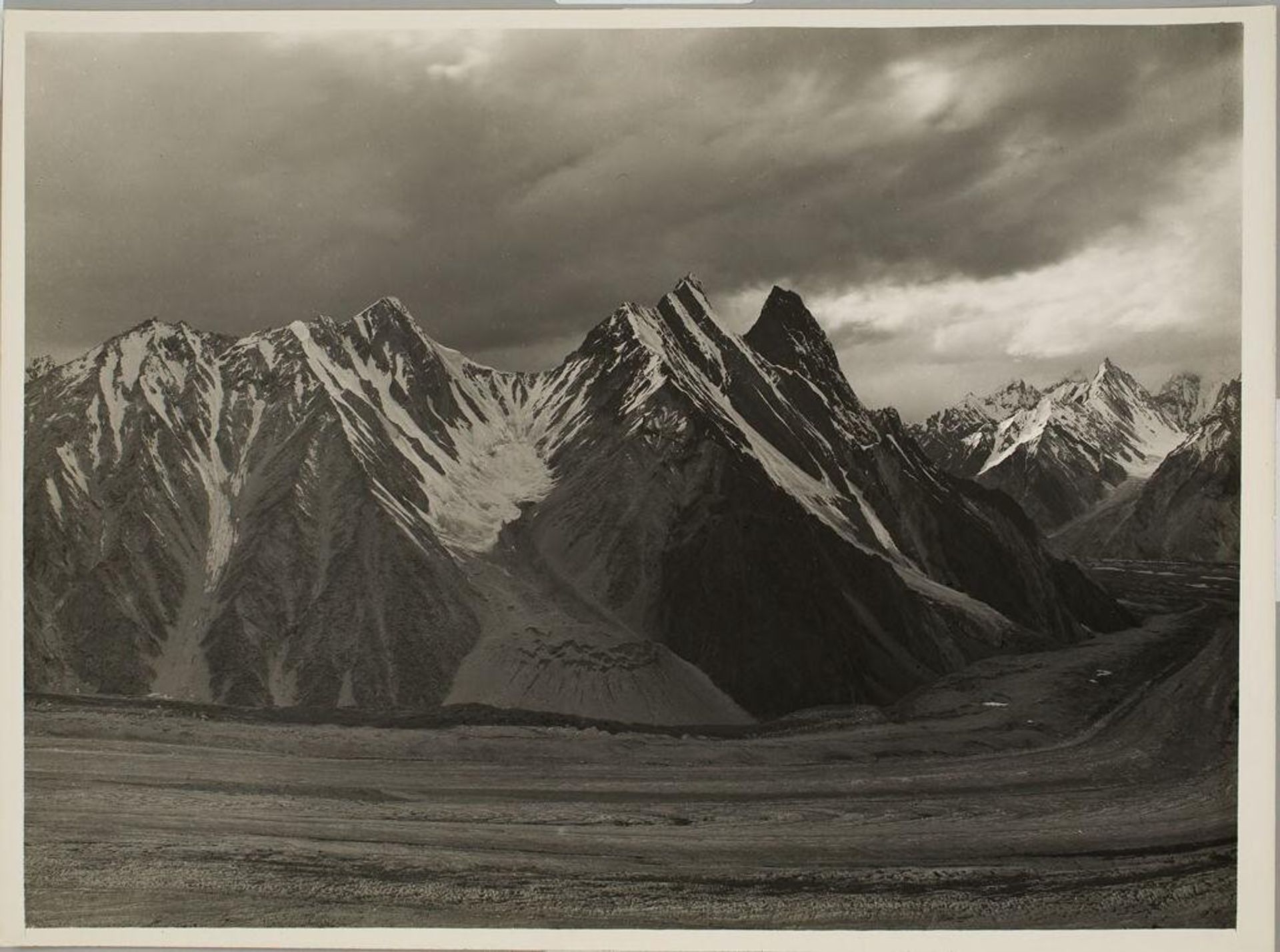 Mitre Peak, Karakoram, Himalaya by Vittorio Sella