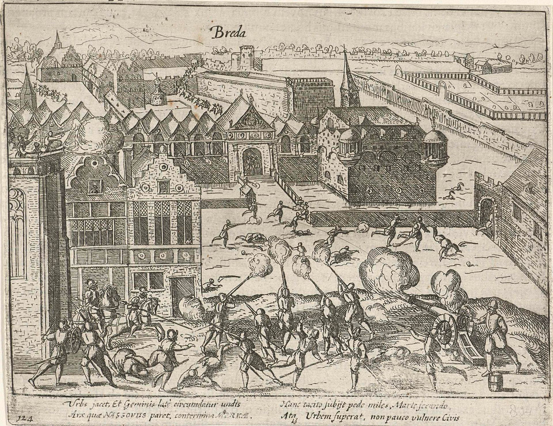 Verovering van Breda door de Malcontenten, 1581 by Anonymous