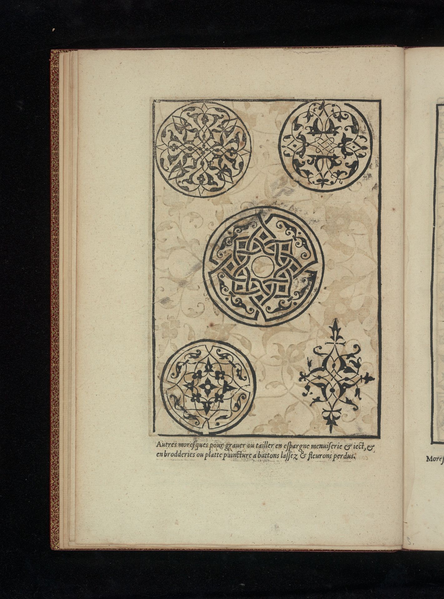 Livre de Moresques, page 3 (recto) by Francesco di Pellegrino