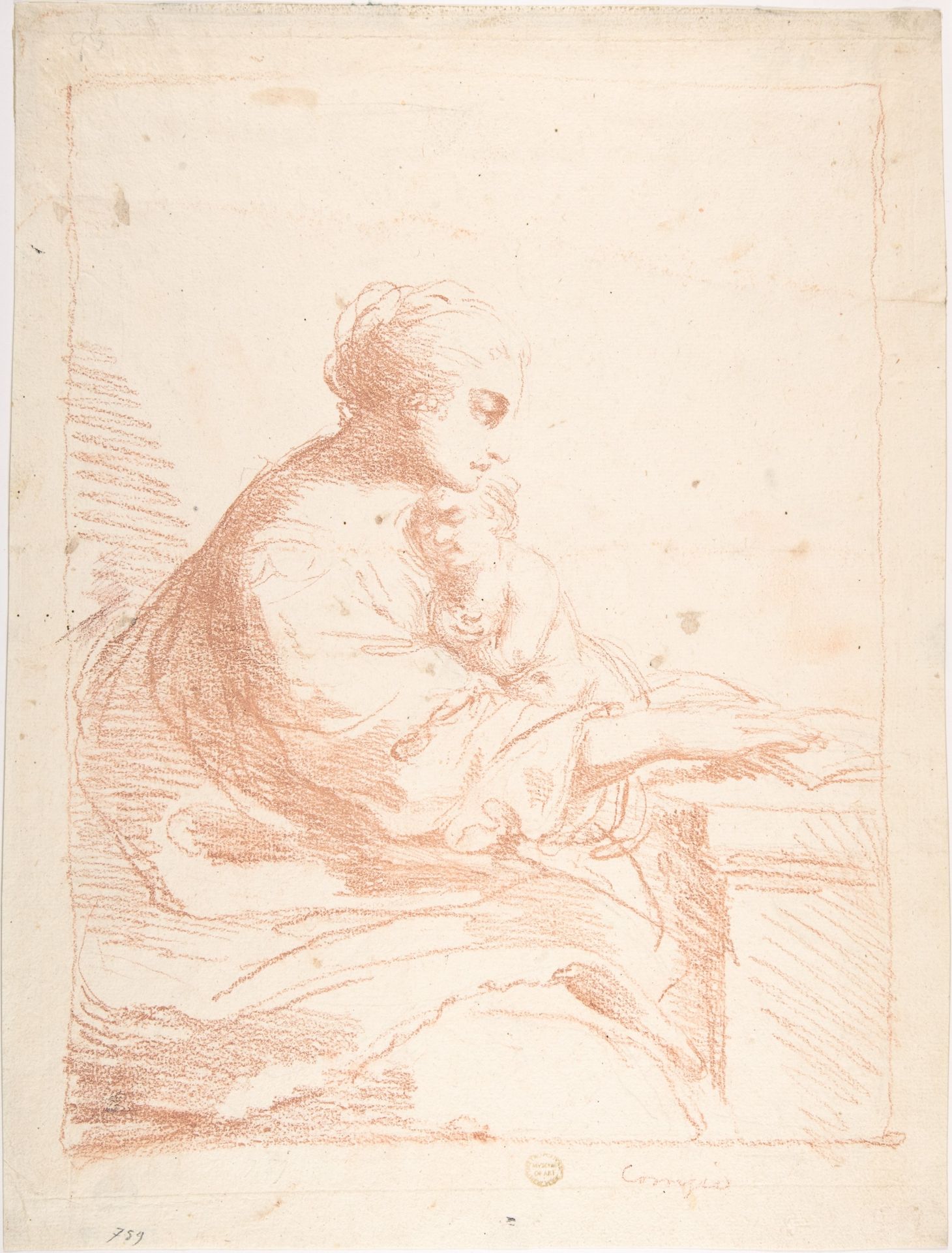 Mother and Child by Anonymous