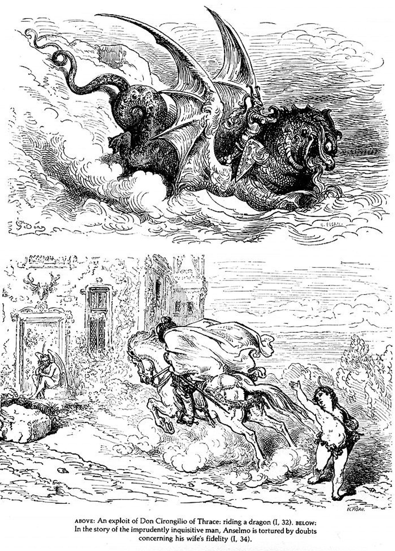 Don Quixote by Gustave Dore