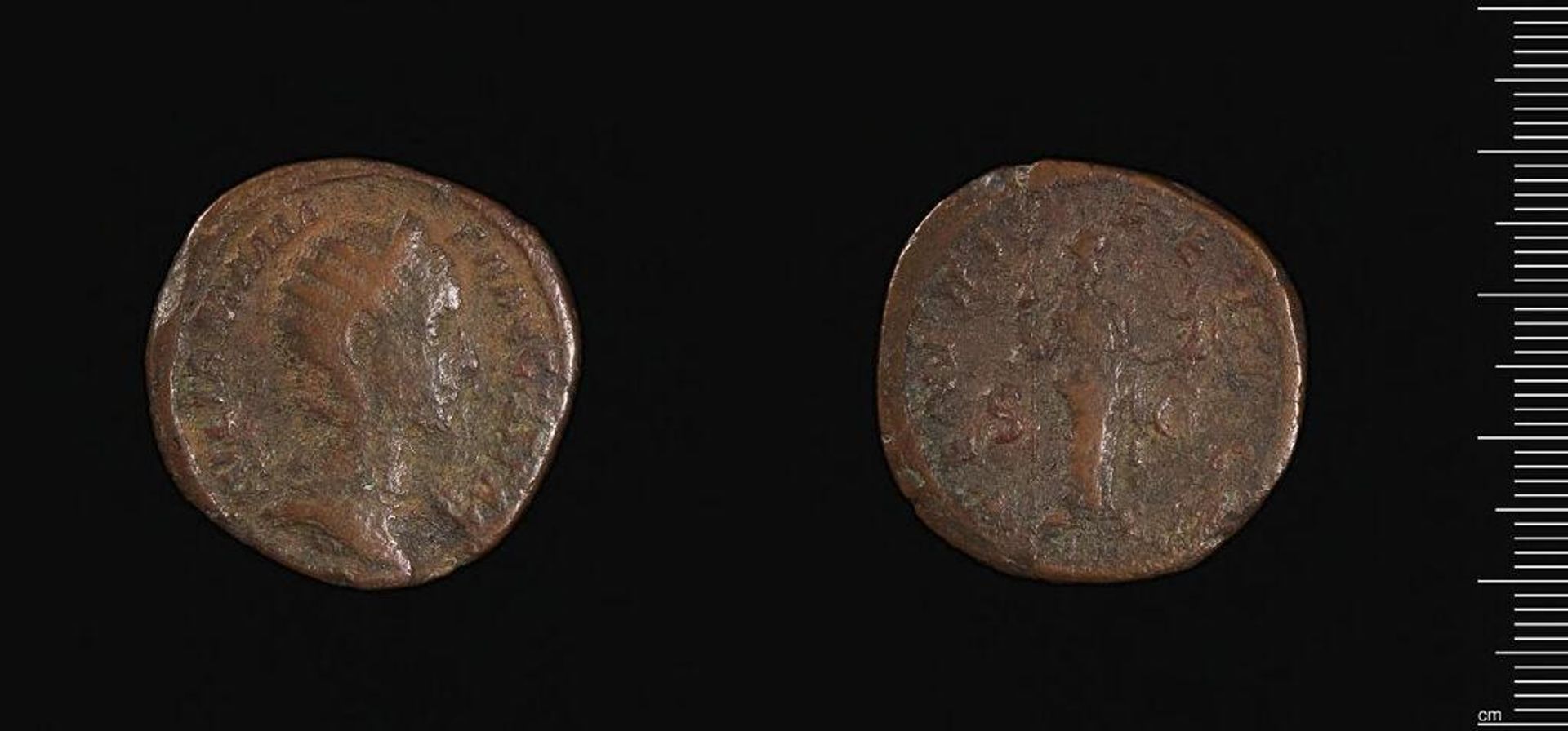 Sestertius of Julia Mamaea by Julia Mamaea