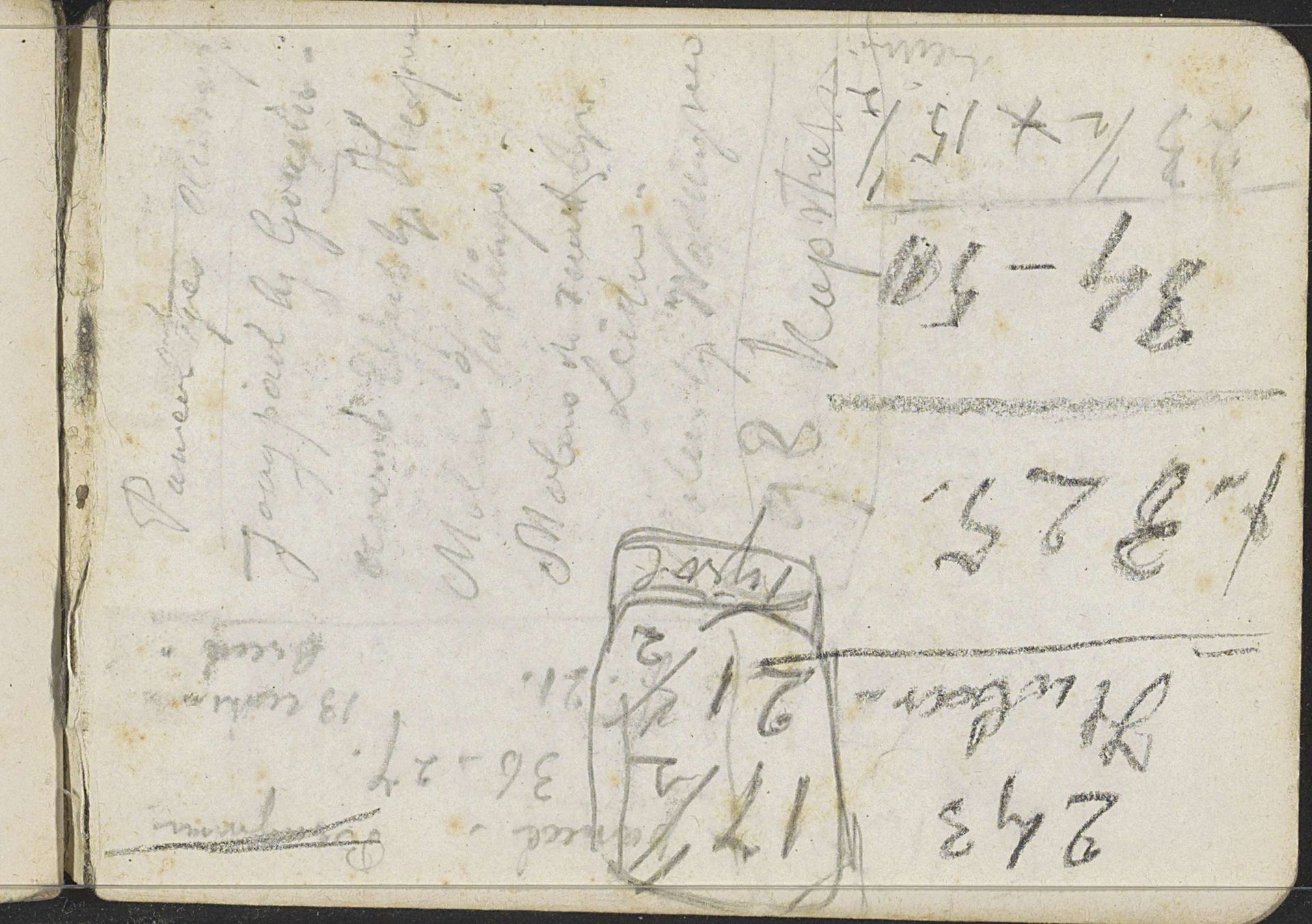 Notities by Willem Cornelis Rip