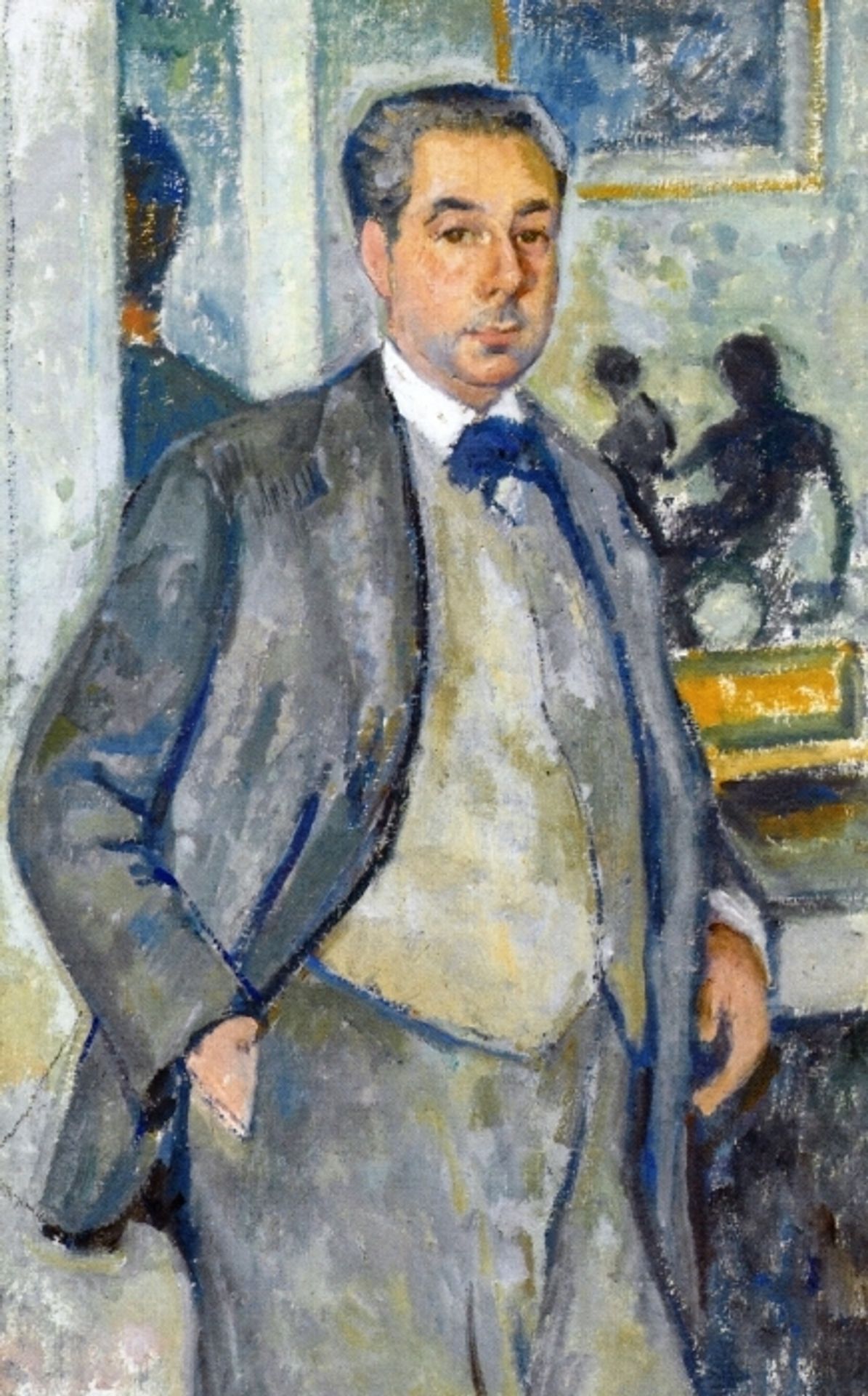 Roger Martin du Gard by Theo van Rysselberghe