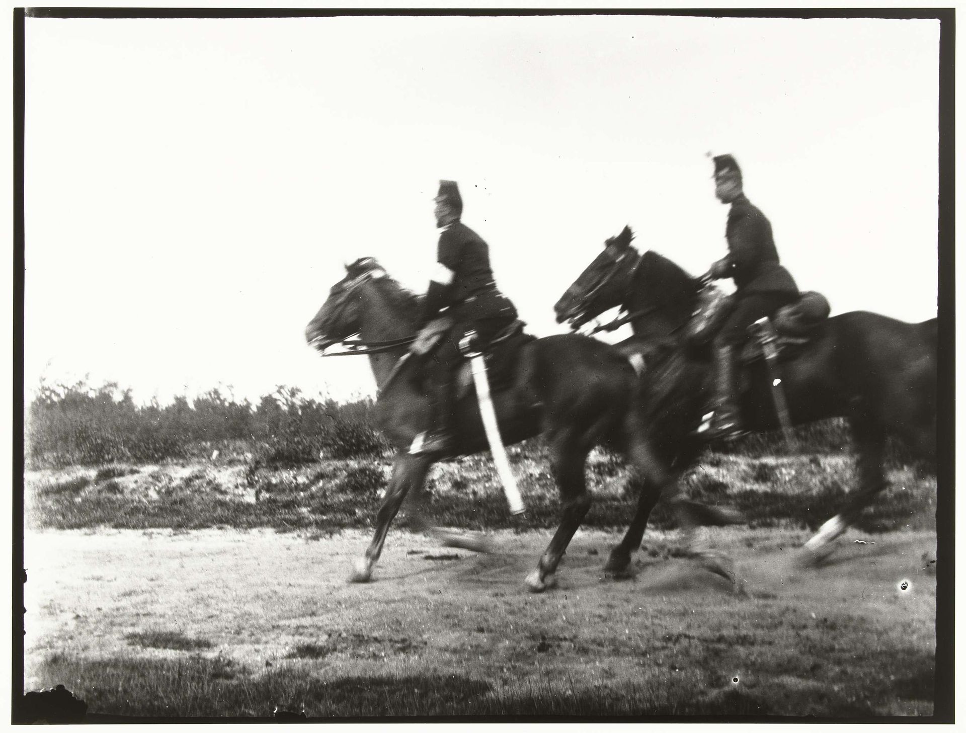 Gele Rijders van de artillerie te paard by George Hendrik Breitner