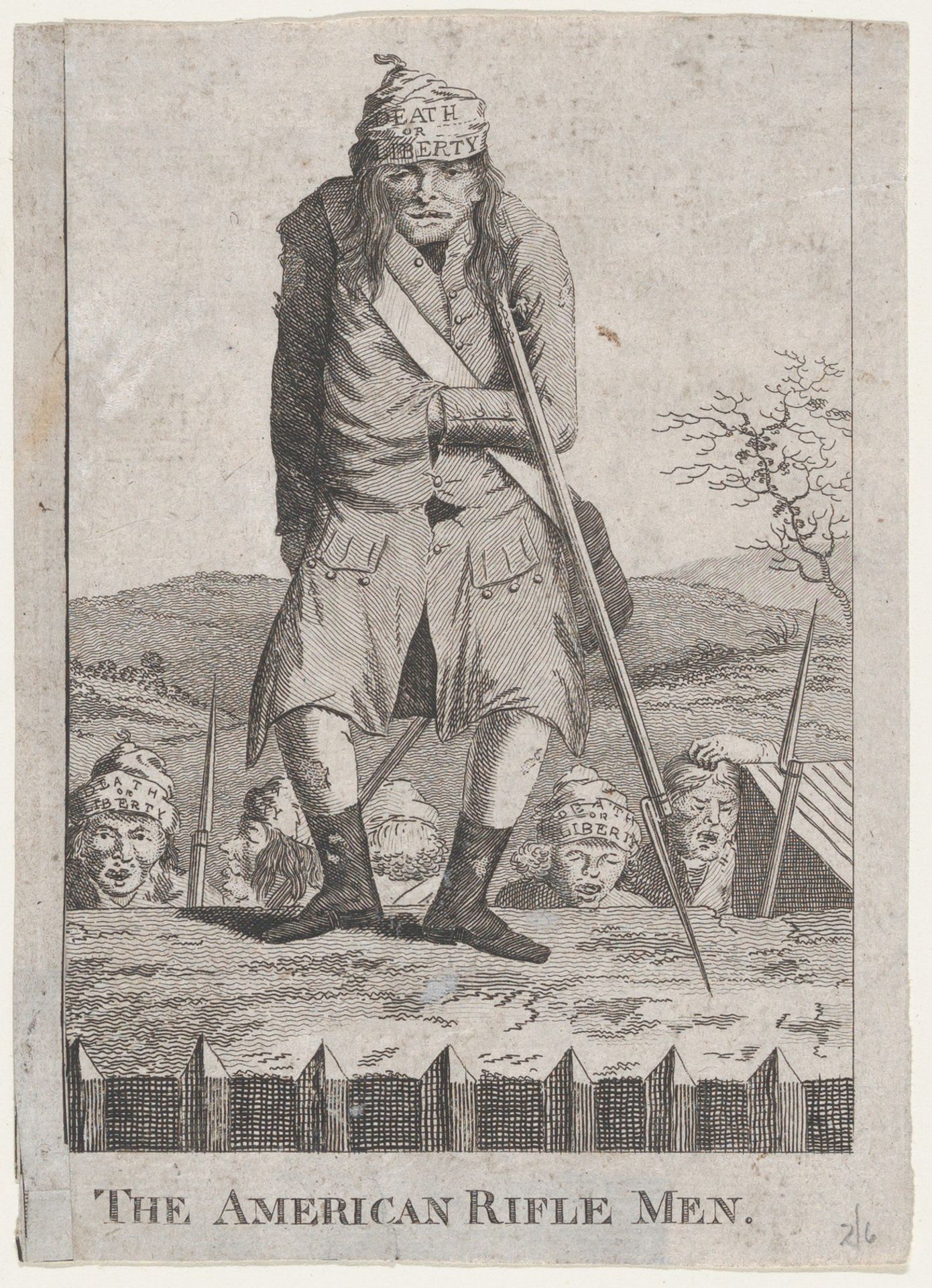 The American Rifle Men by Anonymous