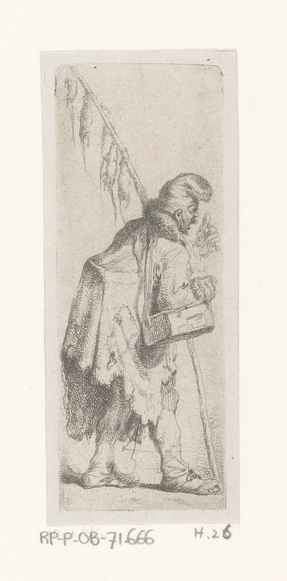 Verkoper van rattengif by Jean-Pierre Norblin de la Gourdaine