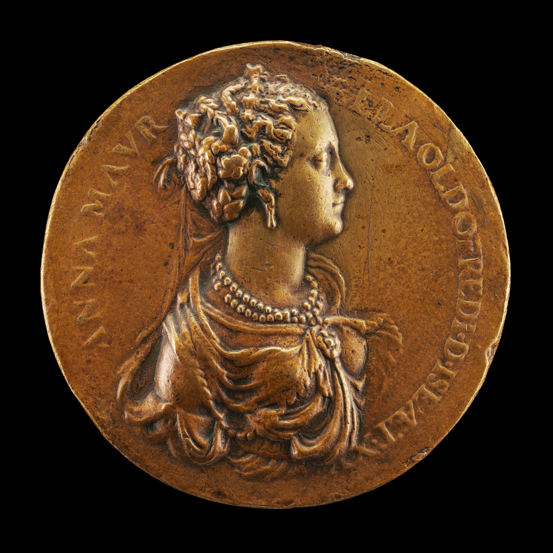 Anna Maurella Oldofredi d'Iseo [obverse] by Giovanni Battista Cambio, called Bombarda