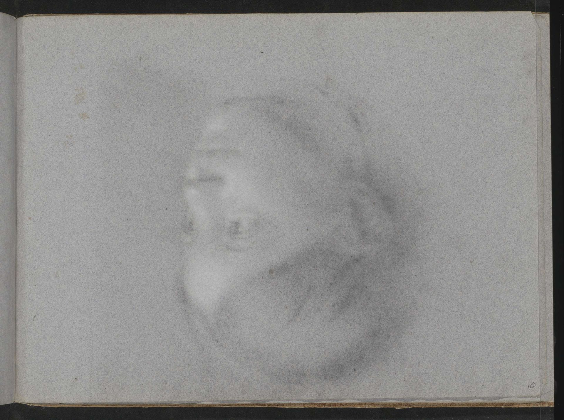 Abklatsch van de krijttekening op blad 17 verso by Sybrand Altmann
