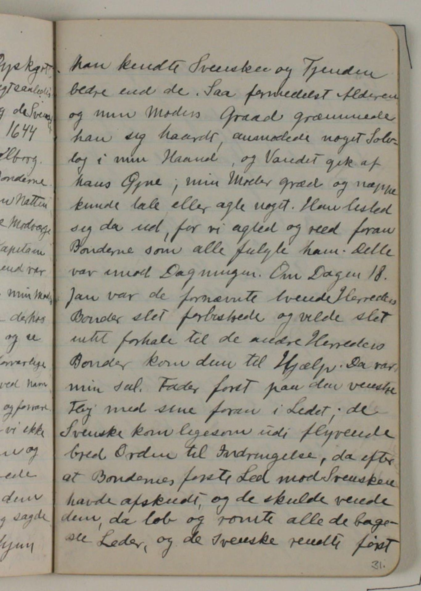 Notater vedrørende Peder Dyrskjøt. beretning om faderens død uddrag af "Borgervennen" 1799 by Niels Larsen Stevns