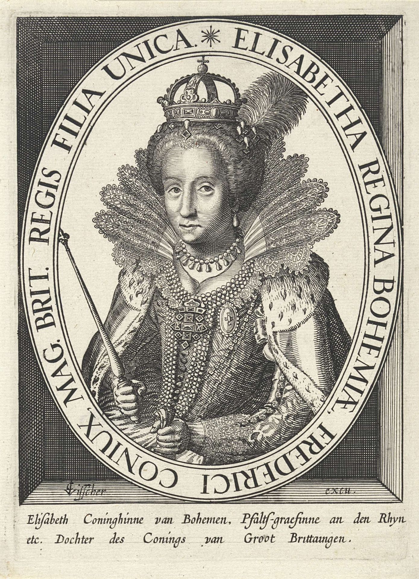 Portret van Elizabeth I Tudor by Anonymous