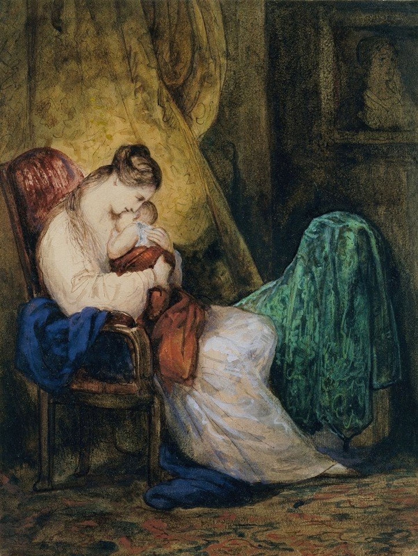 Mother and Child by Ary Scheffer