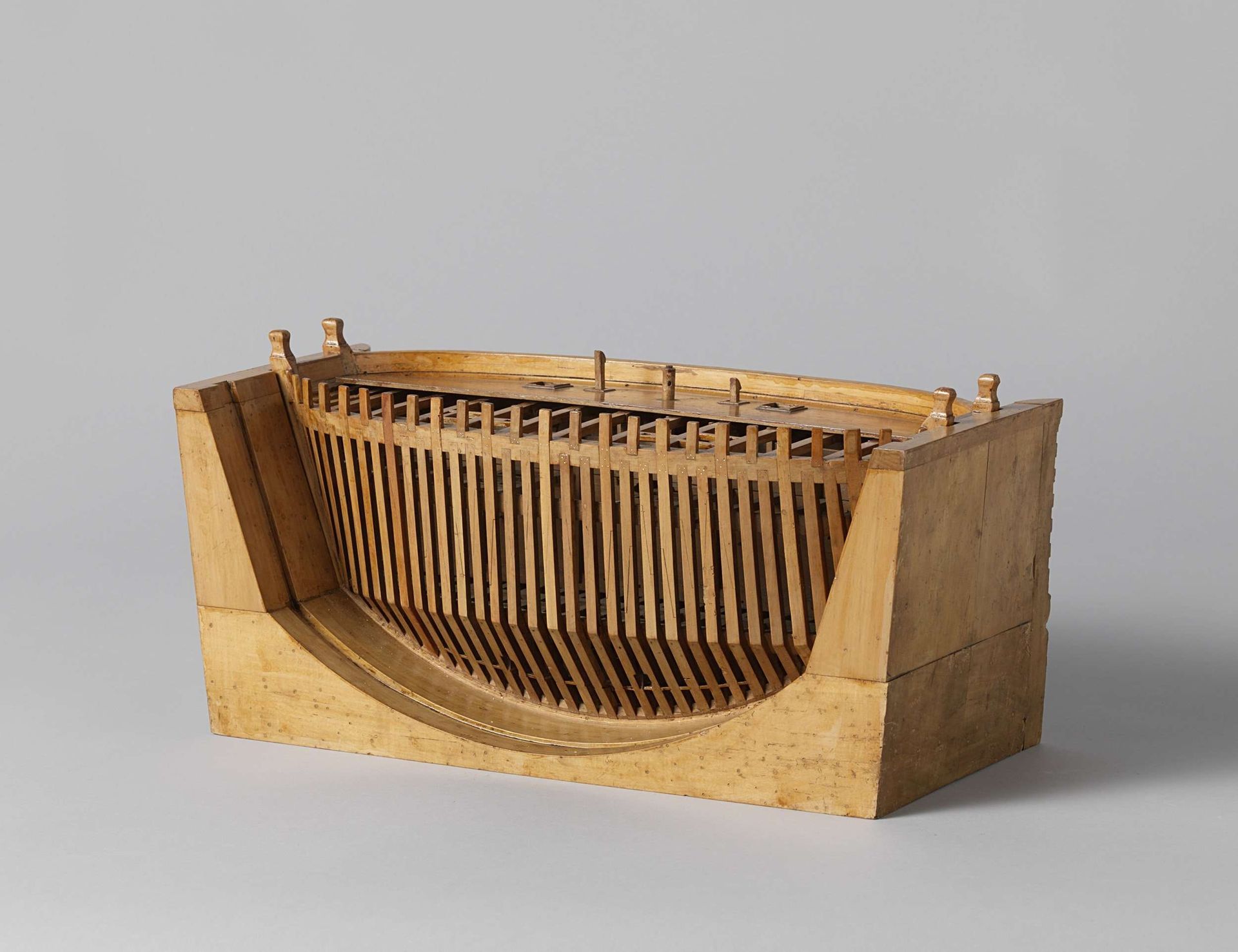 Model of a Caisson in its Bed by Anonymous