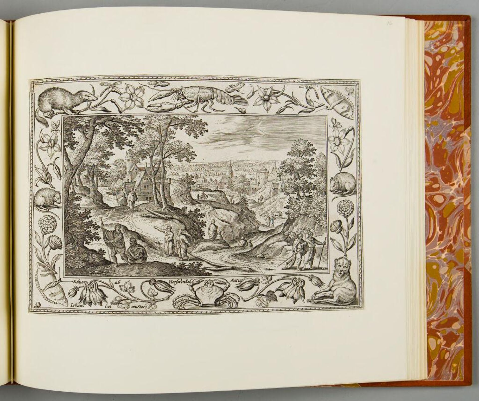 Sending Forth of the Apostles, with Lobster, Rat, Crab, and Lioness by Adriaen Collaert