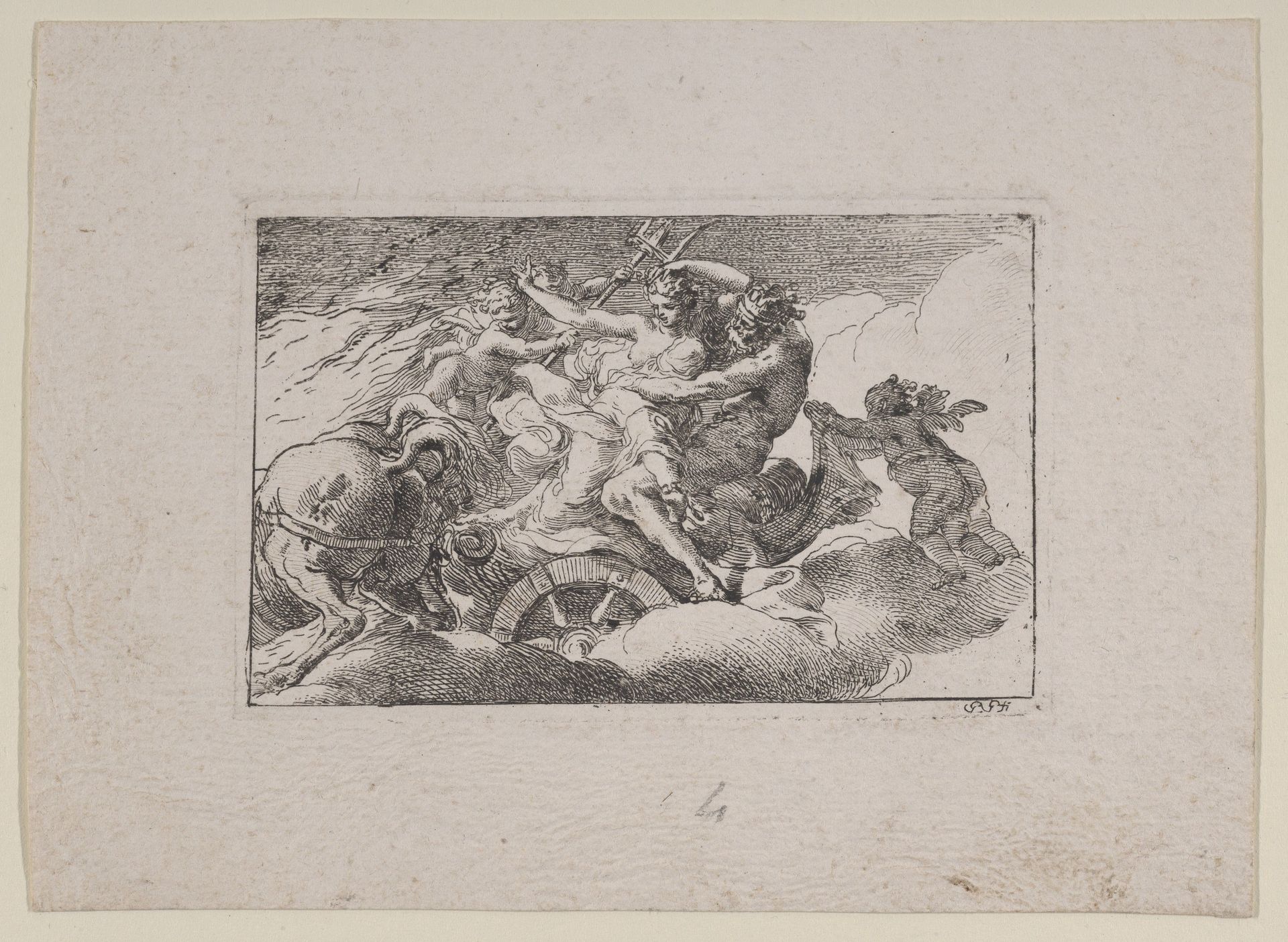 Rape of Persephone by Gaetano Gandolfi