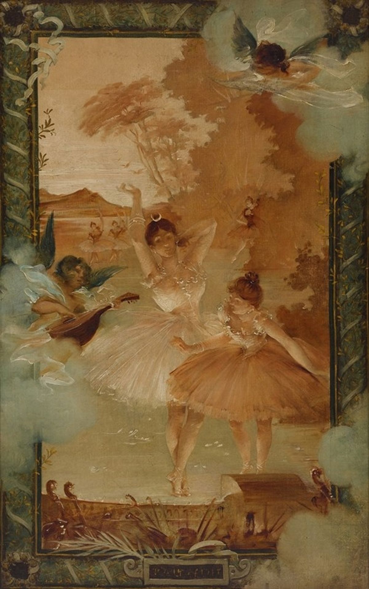 Ballerinas by Jules Chéret