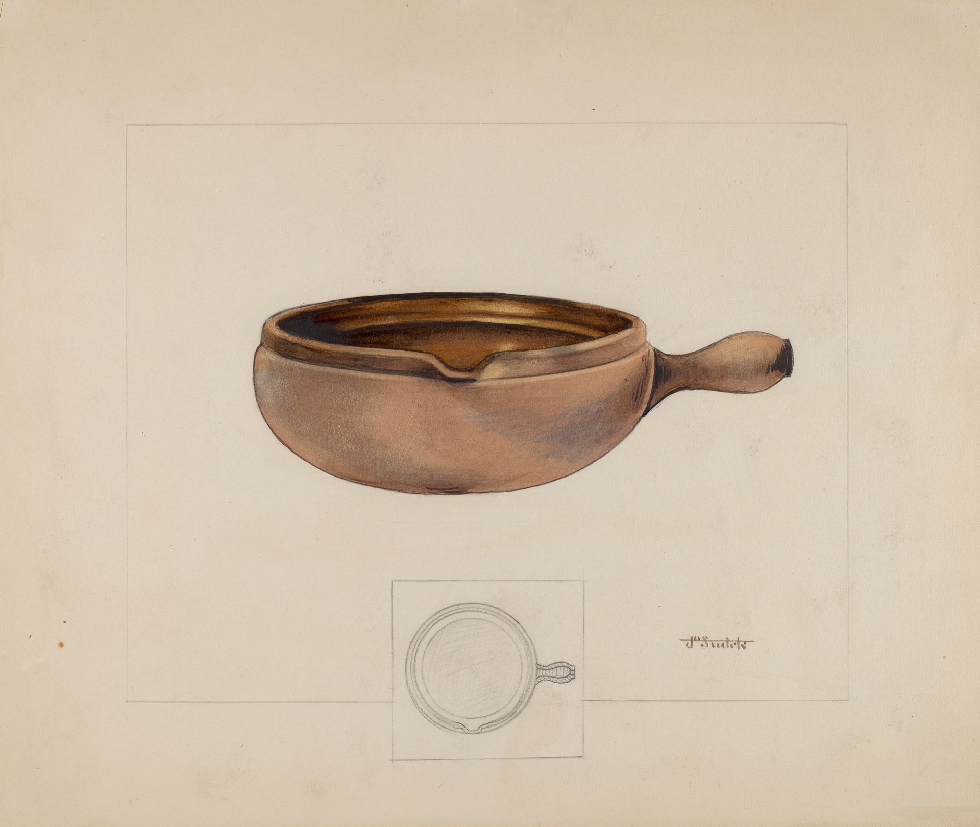 Stew pot by Joseph Sudek