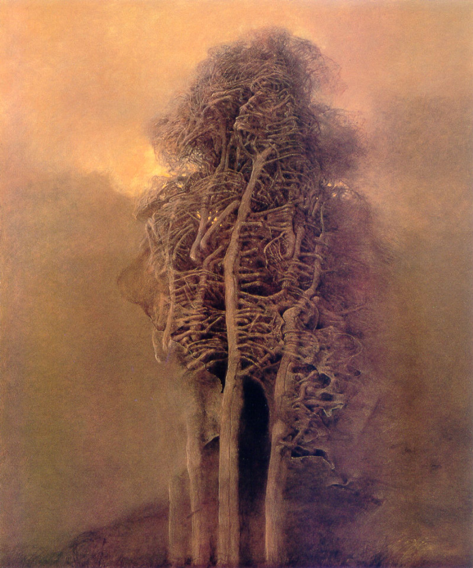 Untitled by Zdzislaw Beksinski