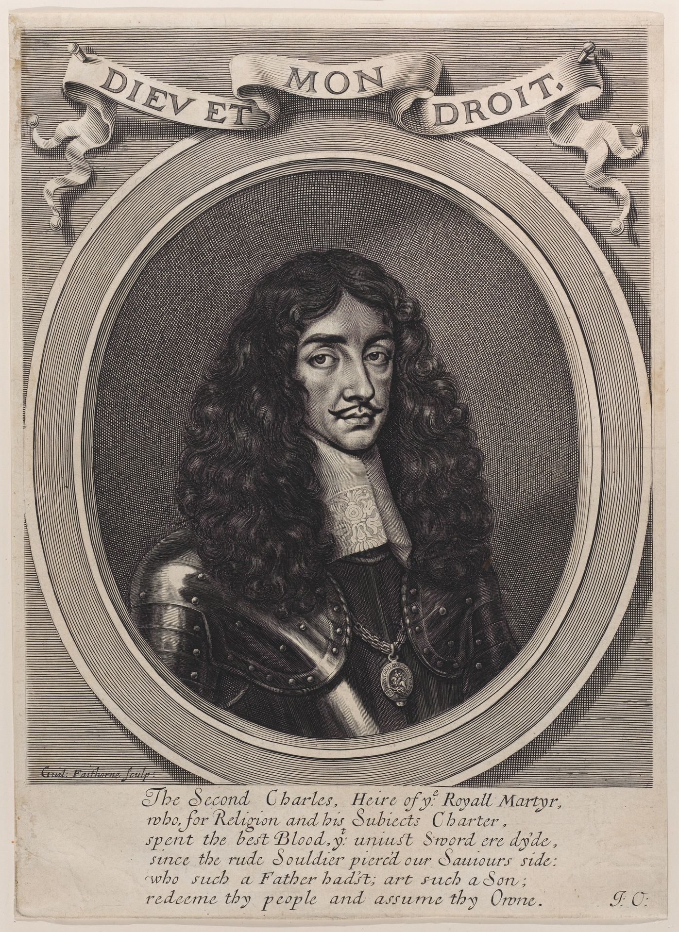 King Charles II by William Faithorne the Elder