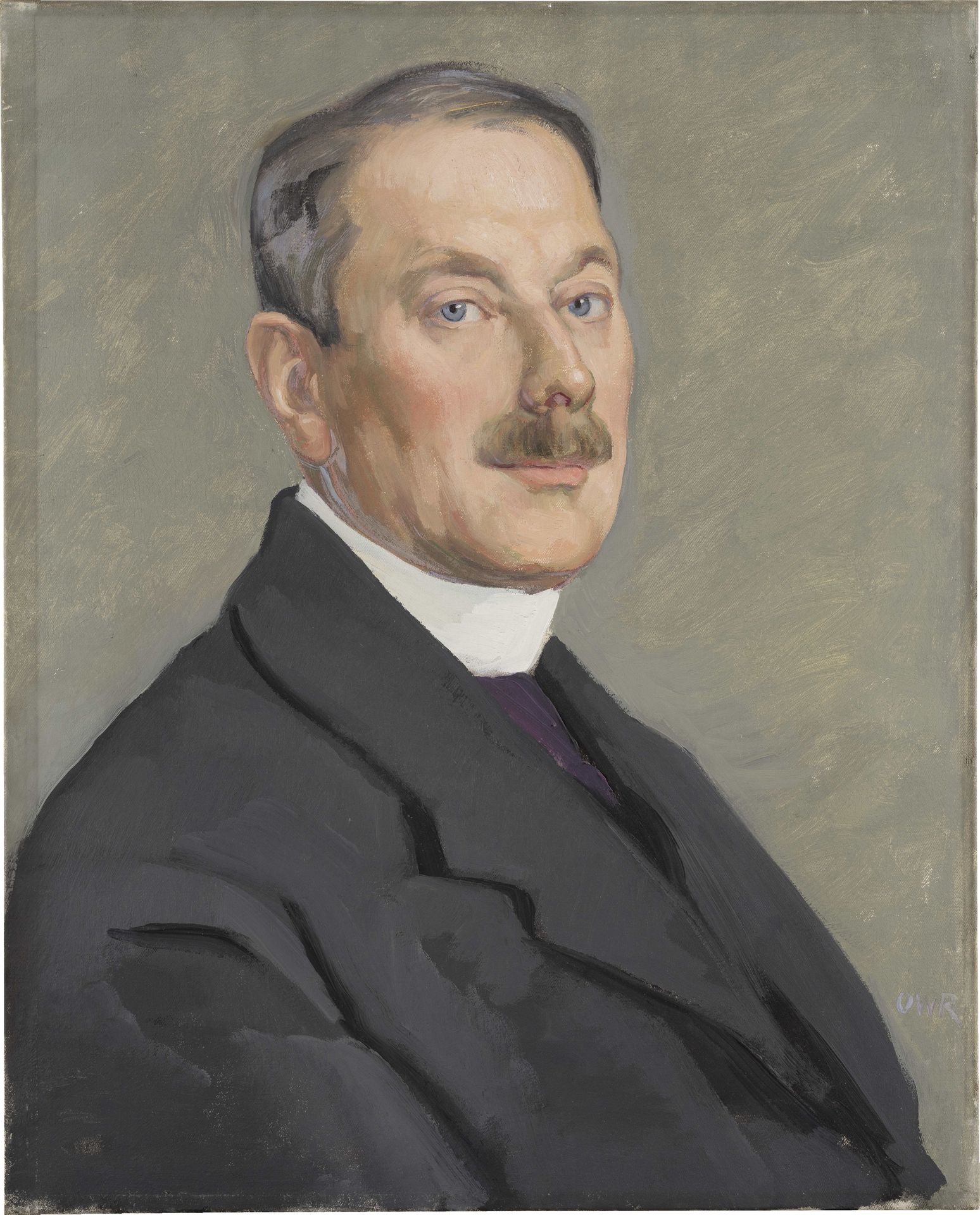 Portrait of Prof. Herxheimer by Ottilie W. Roederstein