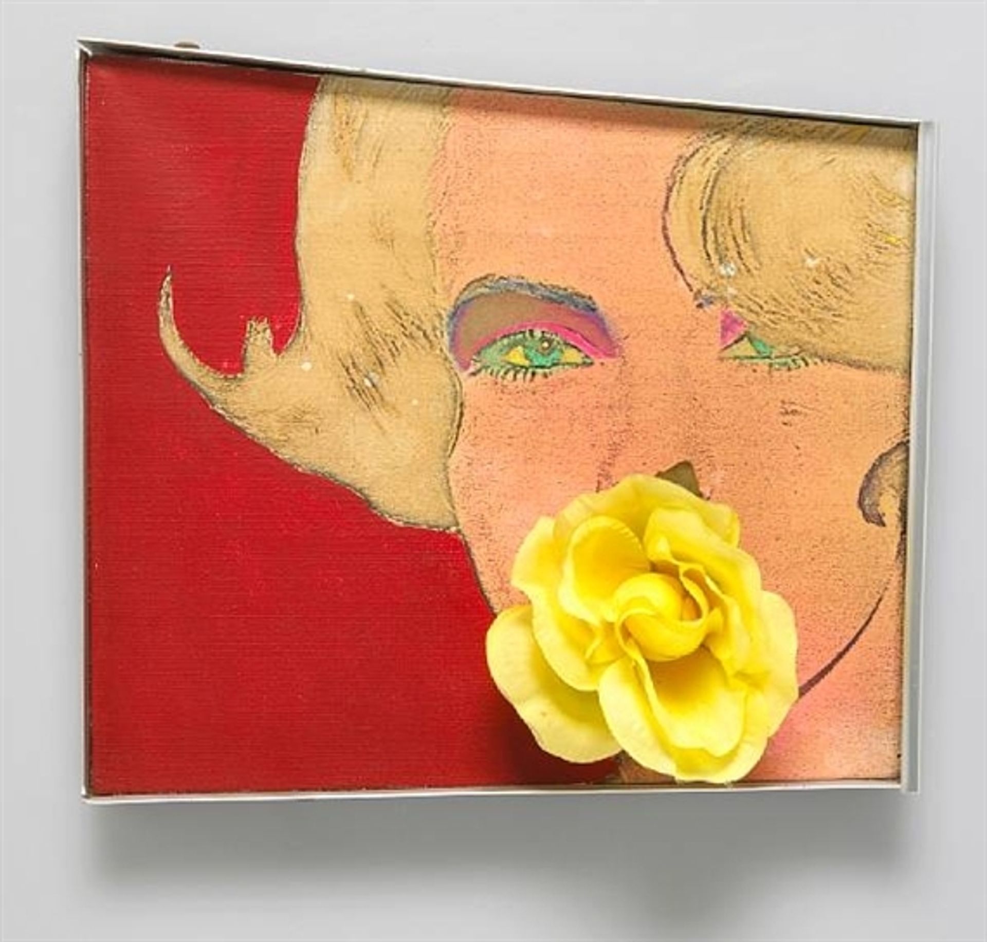 Tableau presque cuvé by Martial Raysse