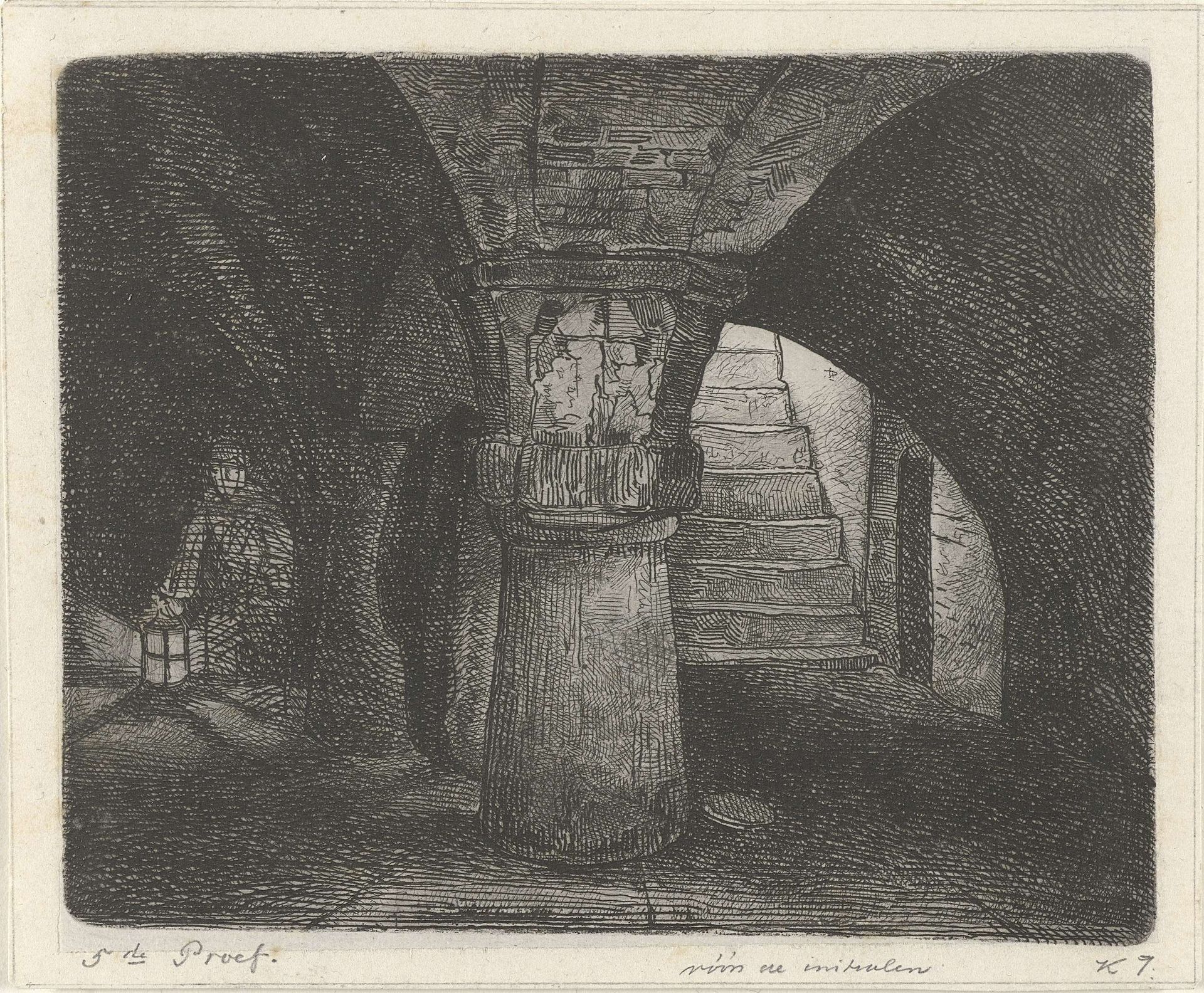 Keldergewelf by Jacobus Ludovicus Cornet