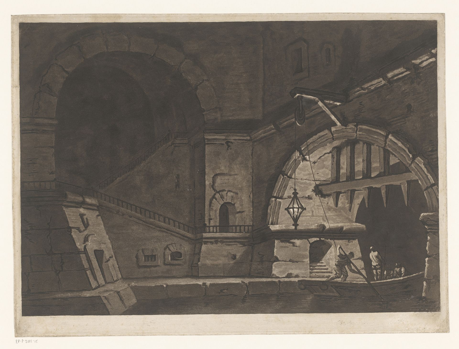 Onderaardse gevangenis by Abel Schlicht