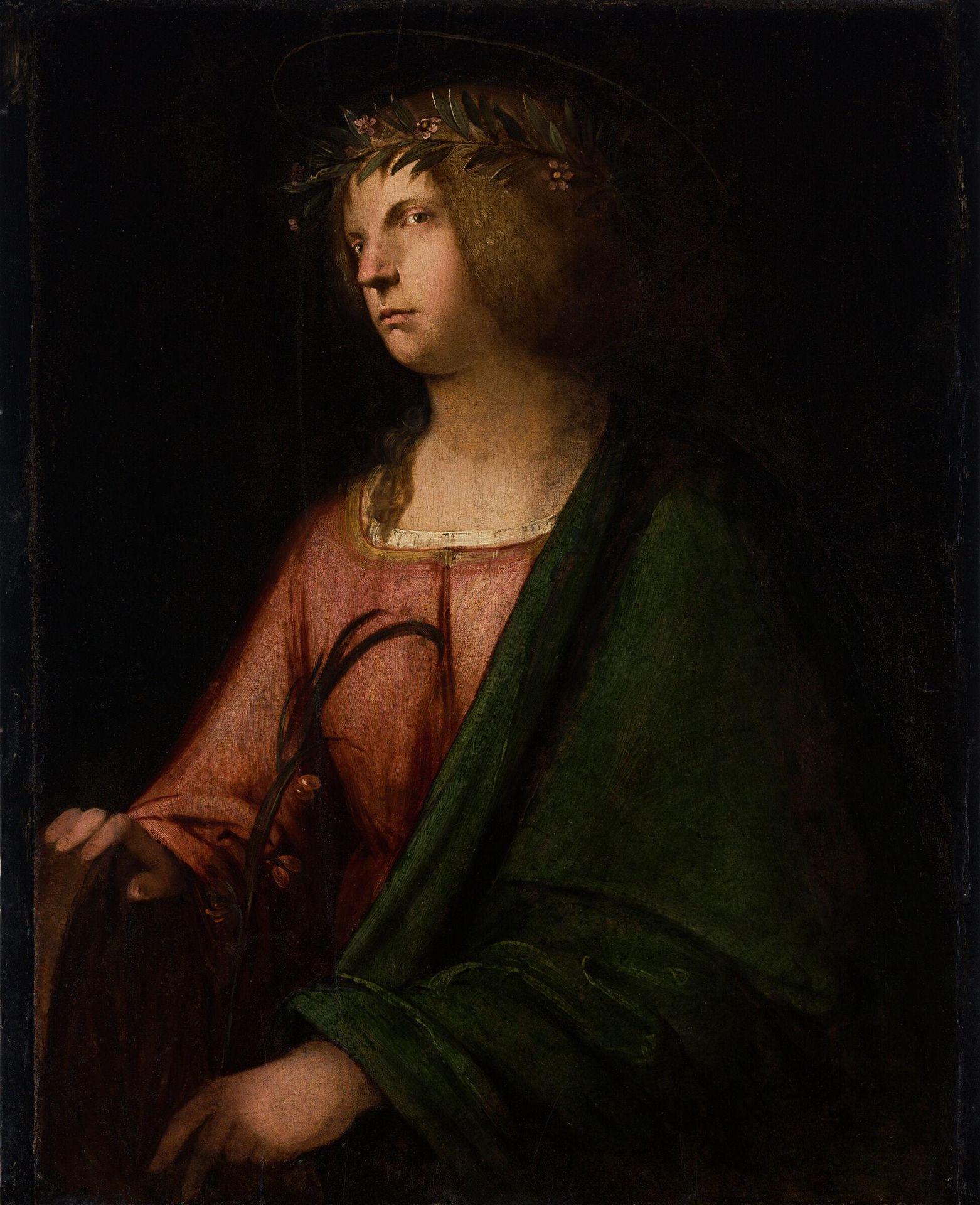 Saint Catherine of Alexandria by Girolamo Romanino