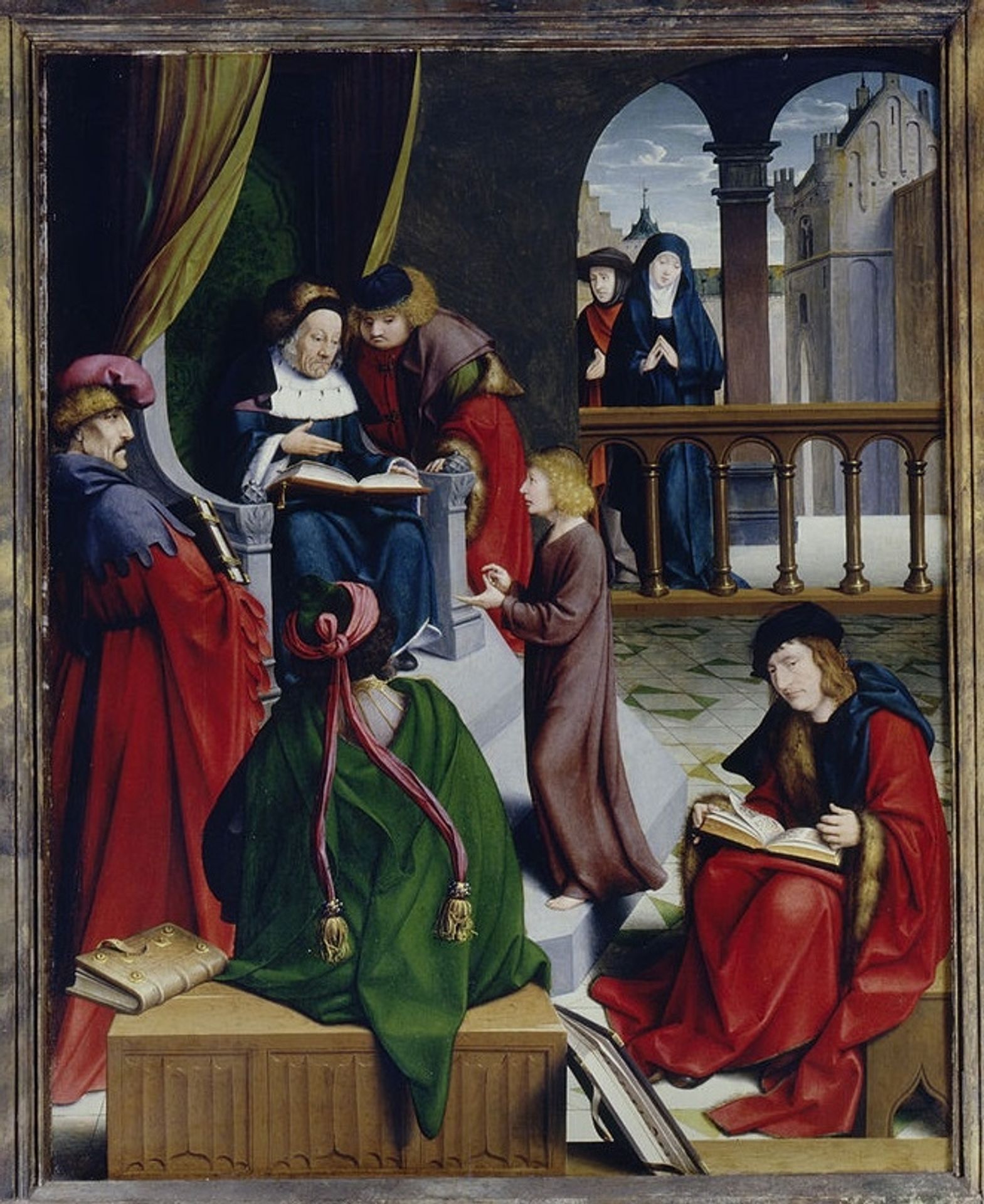 Christ among the Doctors in the Temple by Jan Joest