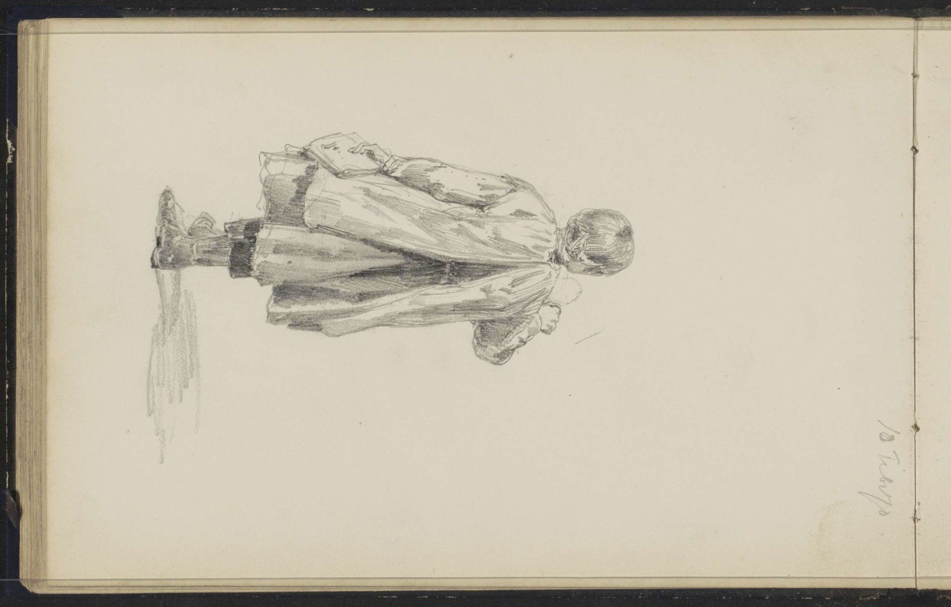 Meisje met een boek by Cornelis Springer