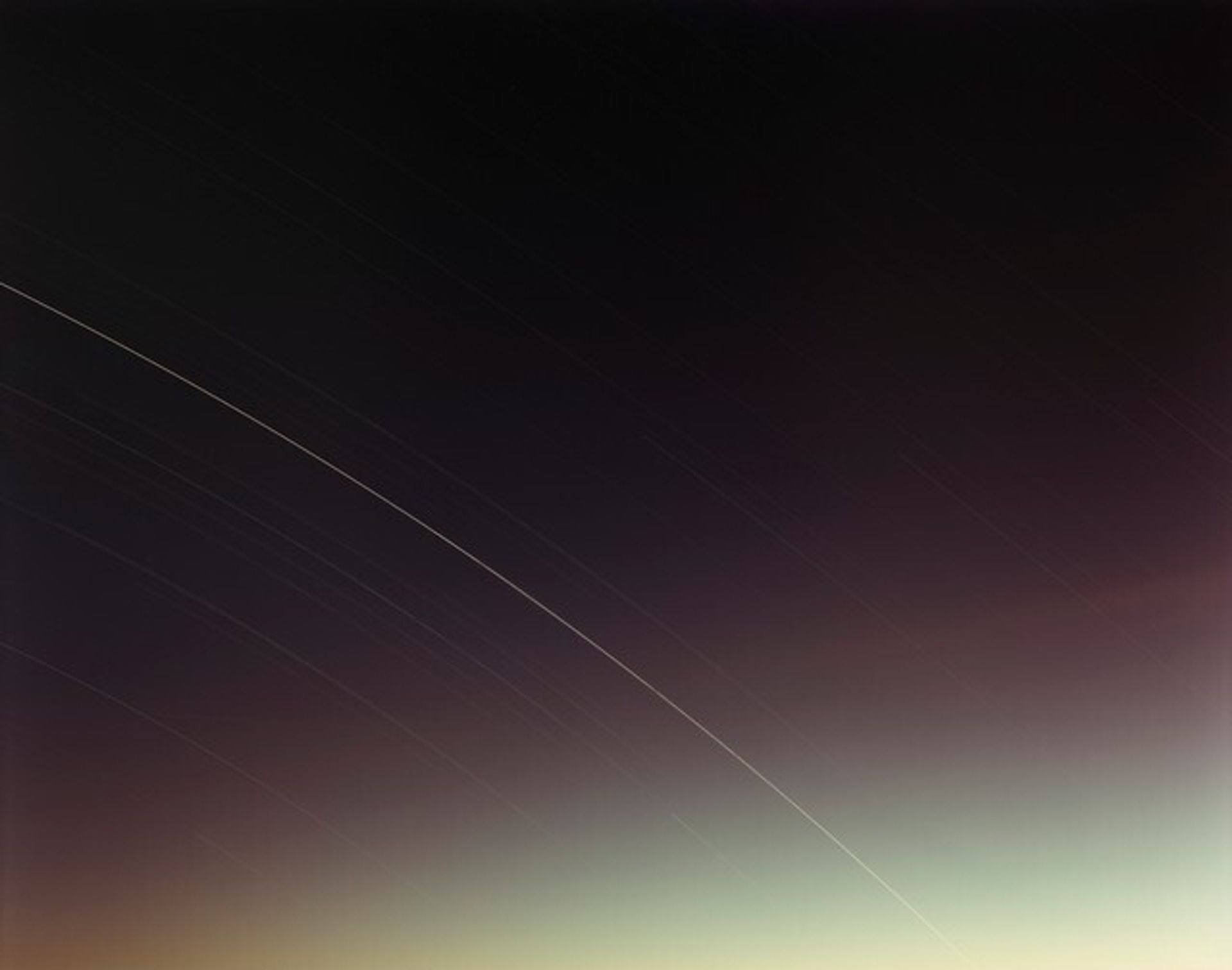 Jupiter Over Sarcoplatus Flats October 23, 1996 6:42-10:46PM by Richard Misrach