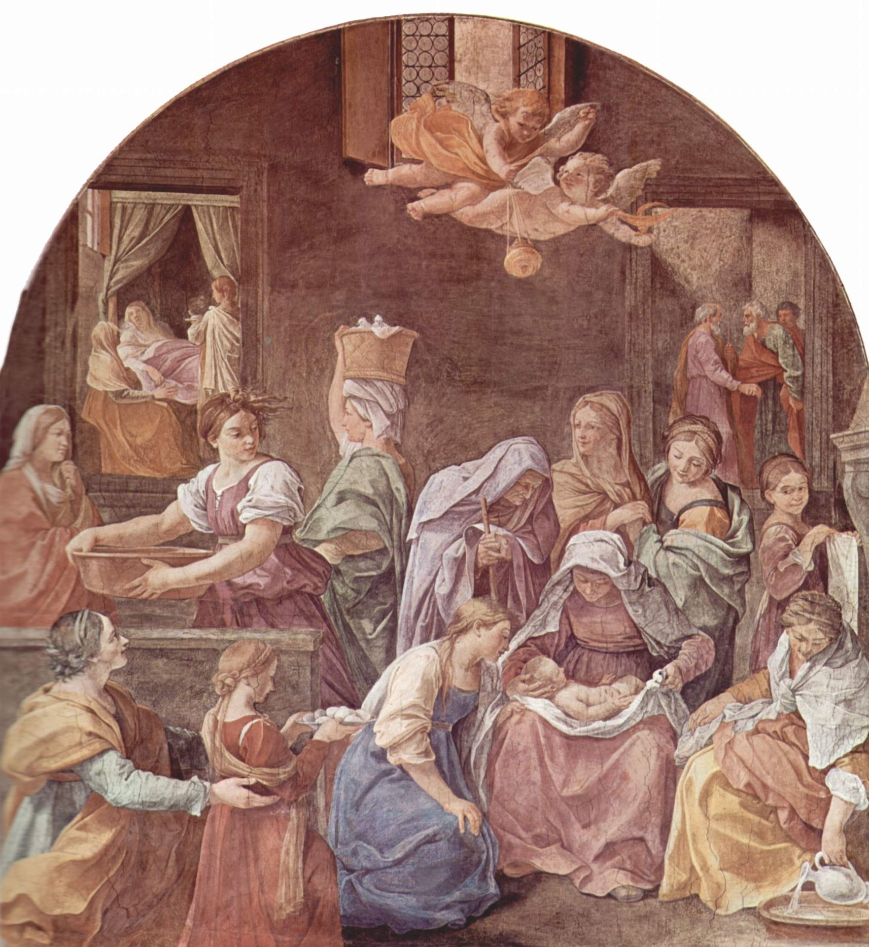Mary's Birth by Guido Reni