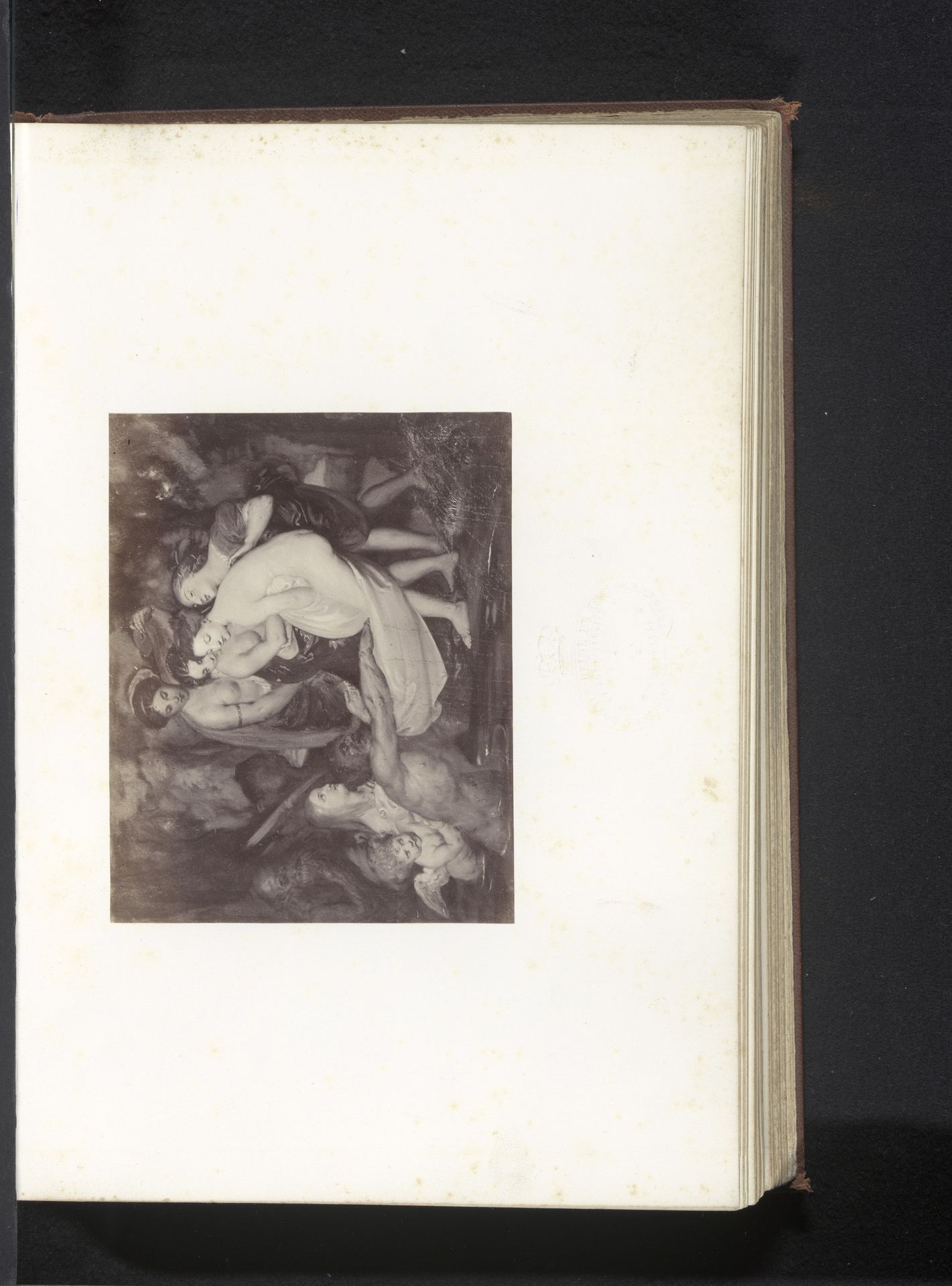 Fotoreproductie van De grote der aarde door Antoine Wiertz by Edmond Fierlants