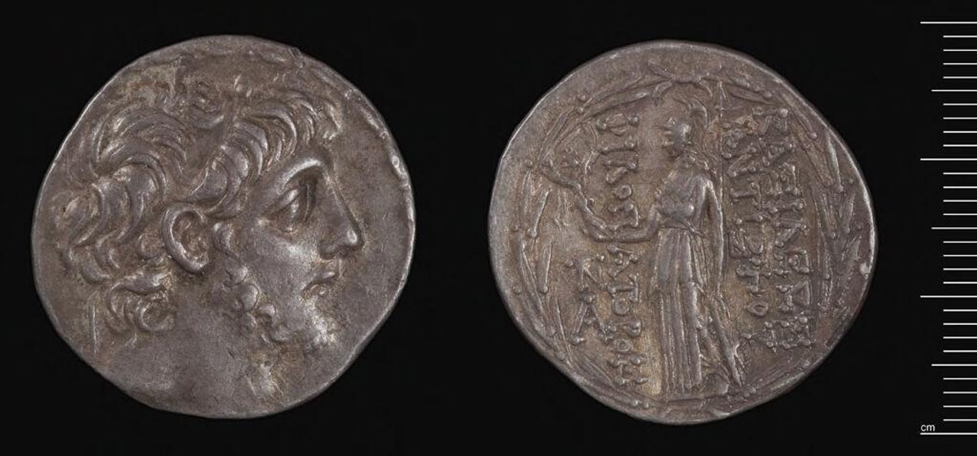 Tetradrachm of Antiochos IX Kyzikenos of Syria by Antiochos IX Kyzikenos