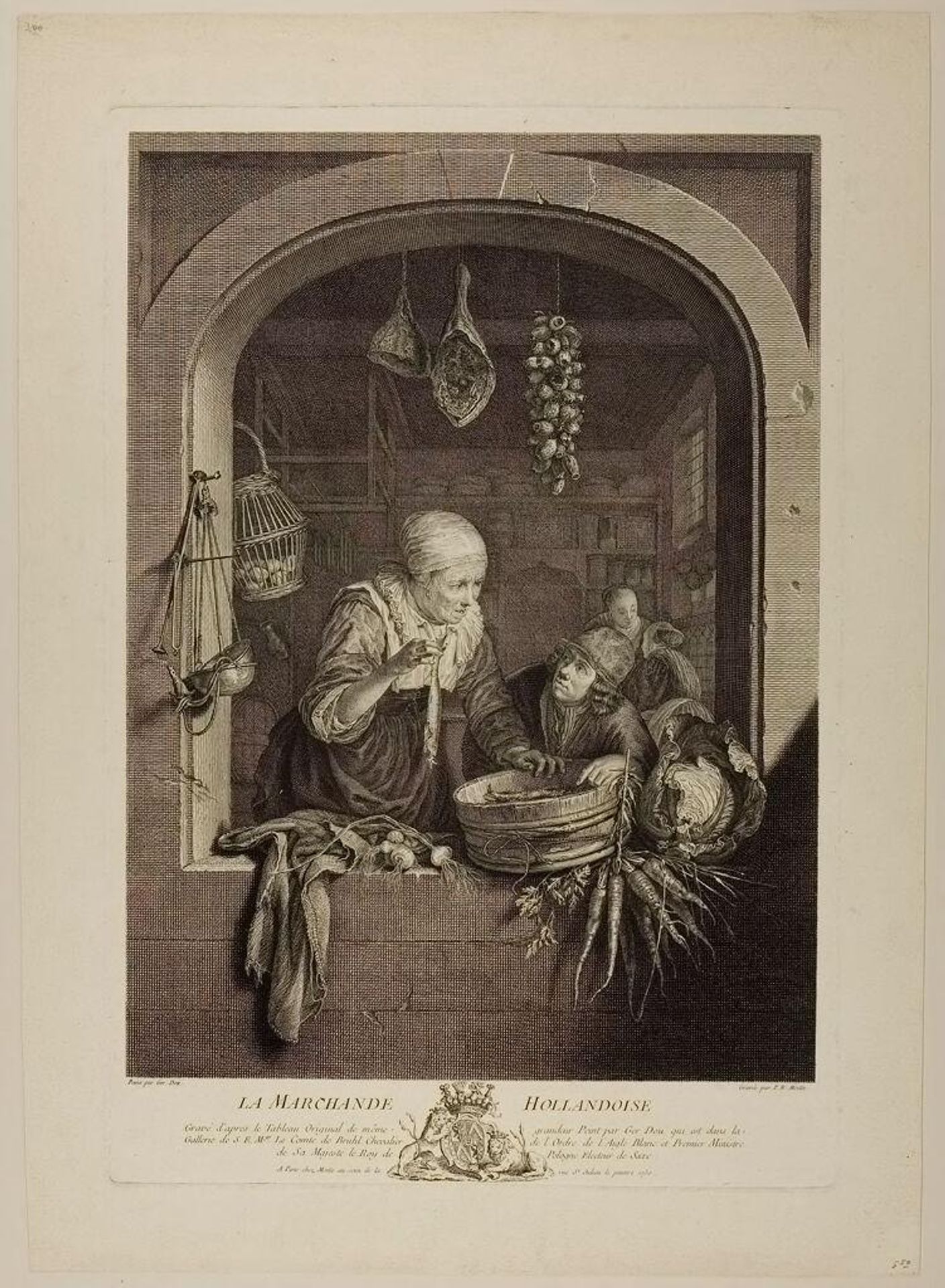 The Dutch Merchant by Pierre Ãtienne Moitte