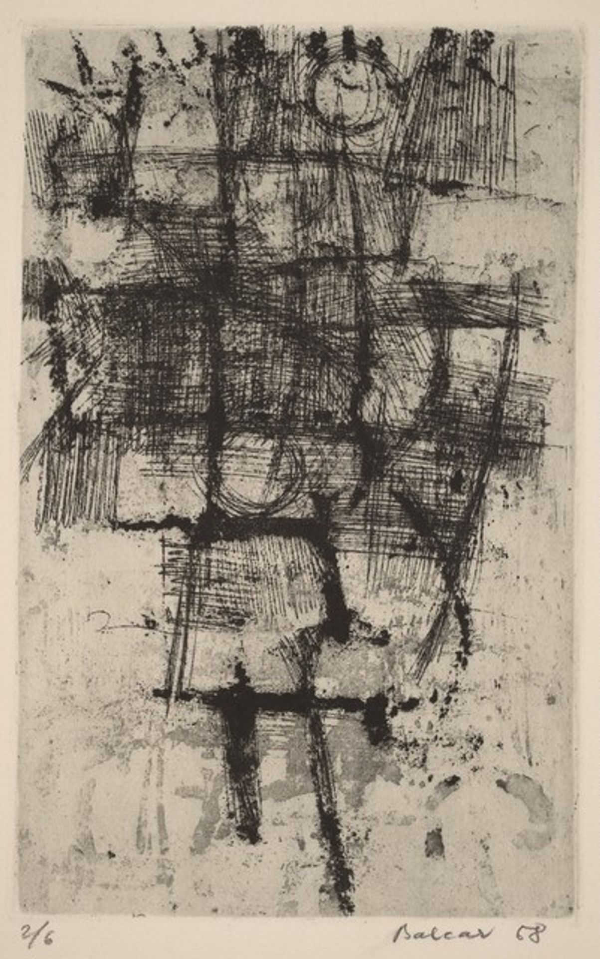 Graphic Sheet I by Jirí Balcar