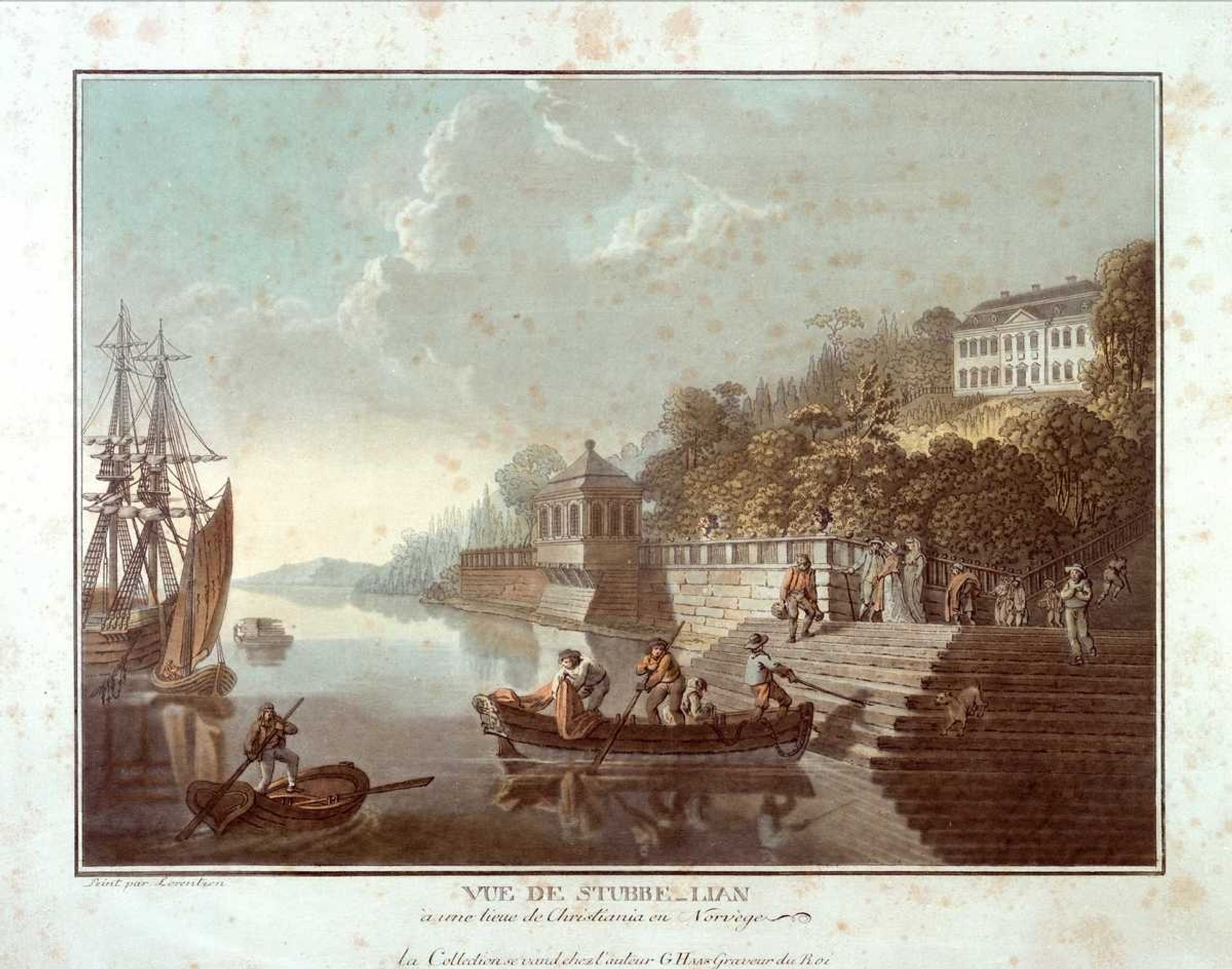 Vue De Stubbeljan by Christian August Lorentzen
