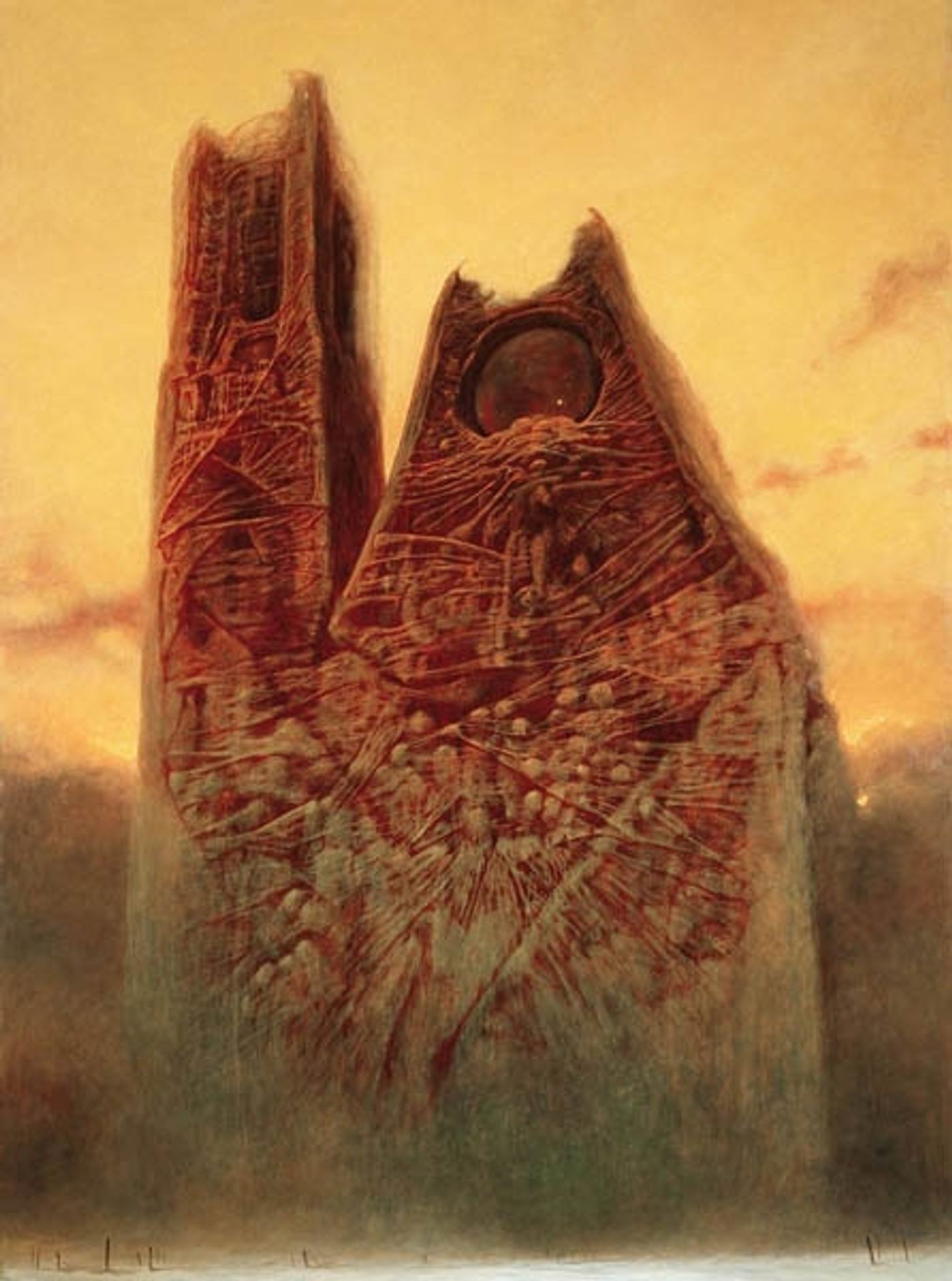 Untitled by Zdzislaw Beksinski