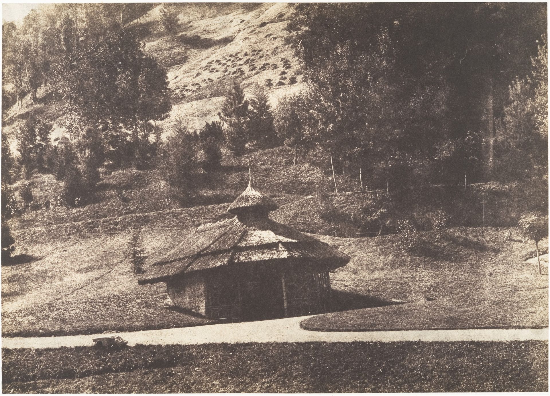 [Rustic Pavilion at Eaux-Bonnes] by William Henri Gebhard