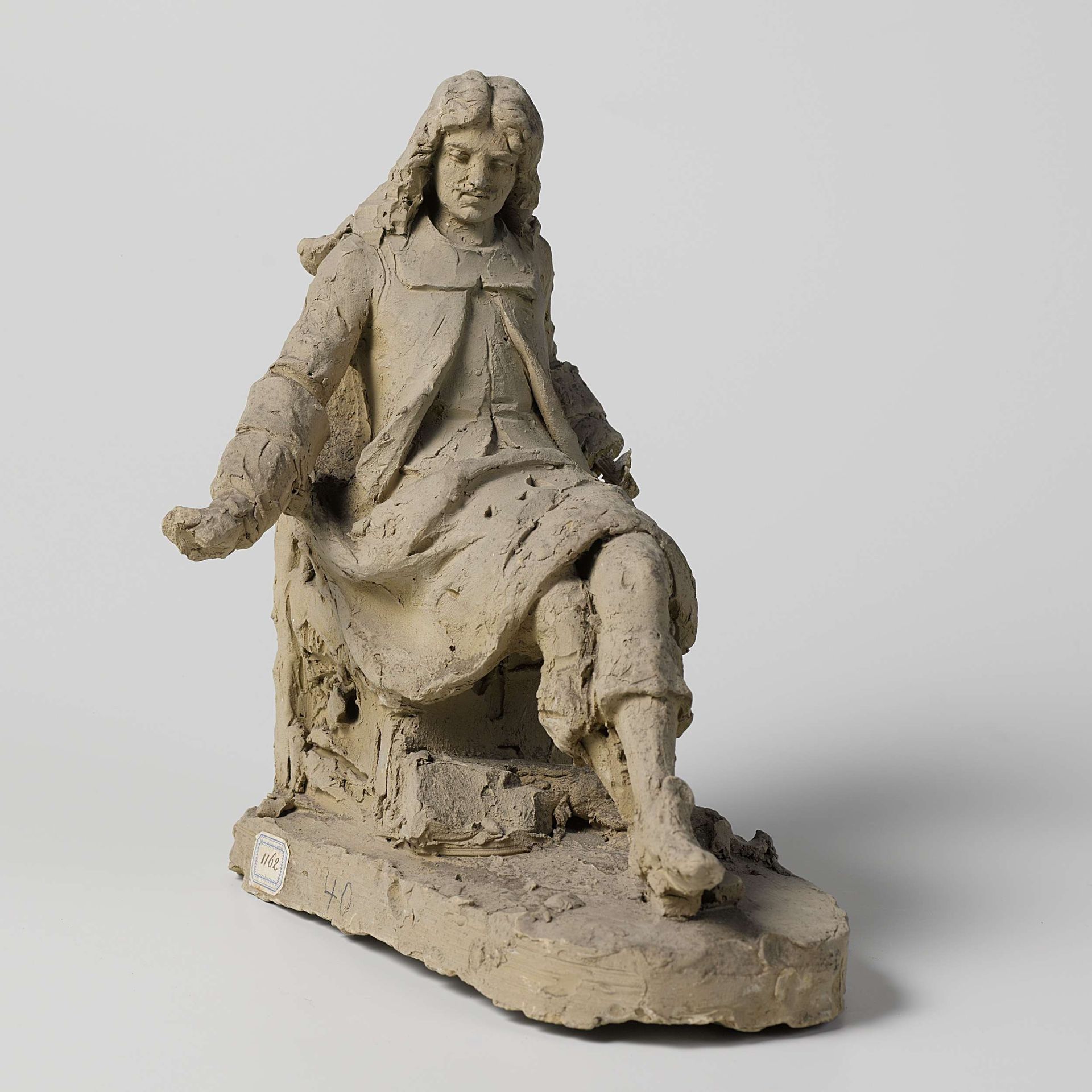 Ontwerp voor een standbeeld van Moliere by Eugène Lacomblé
